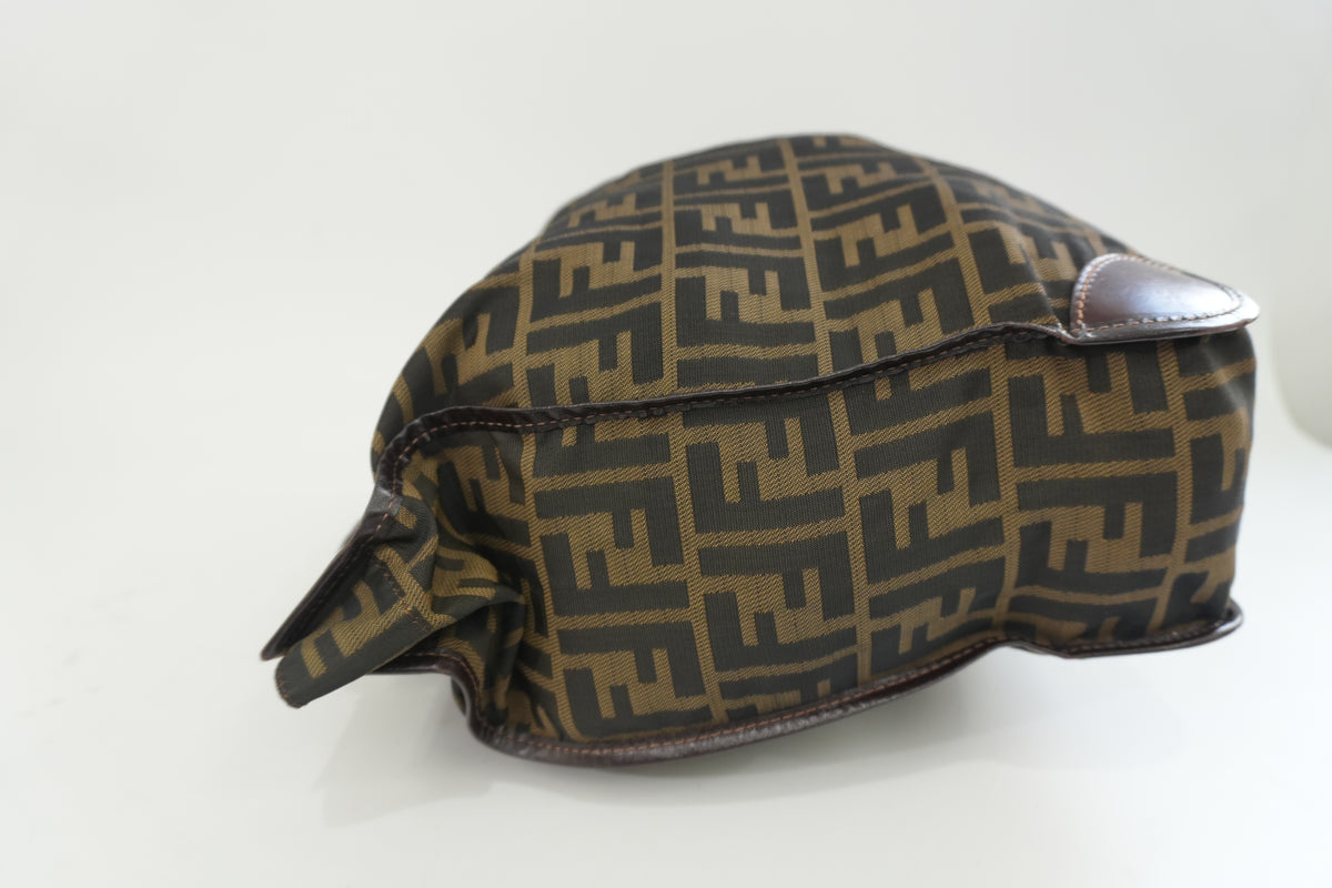 Pre-Owned Fendi Zucca Slim Tote Bag