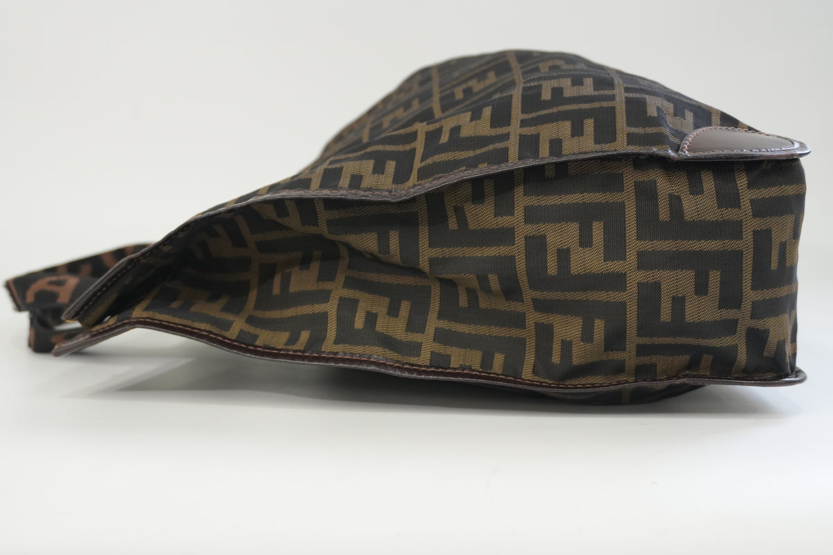 Pre-Owned Fendi Zucca Slim Tote Bag