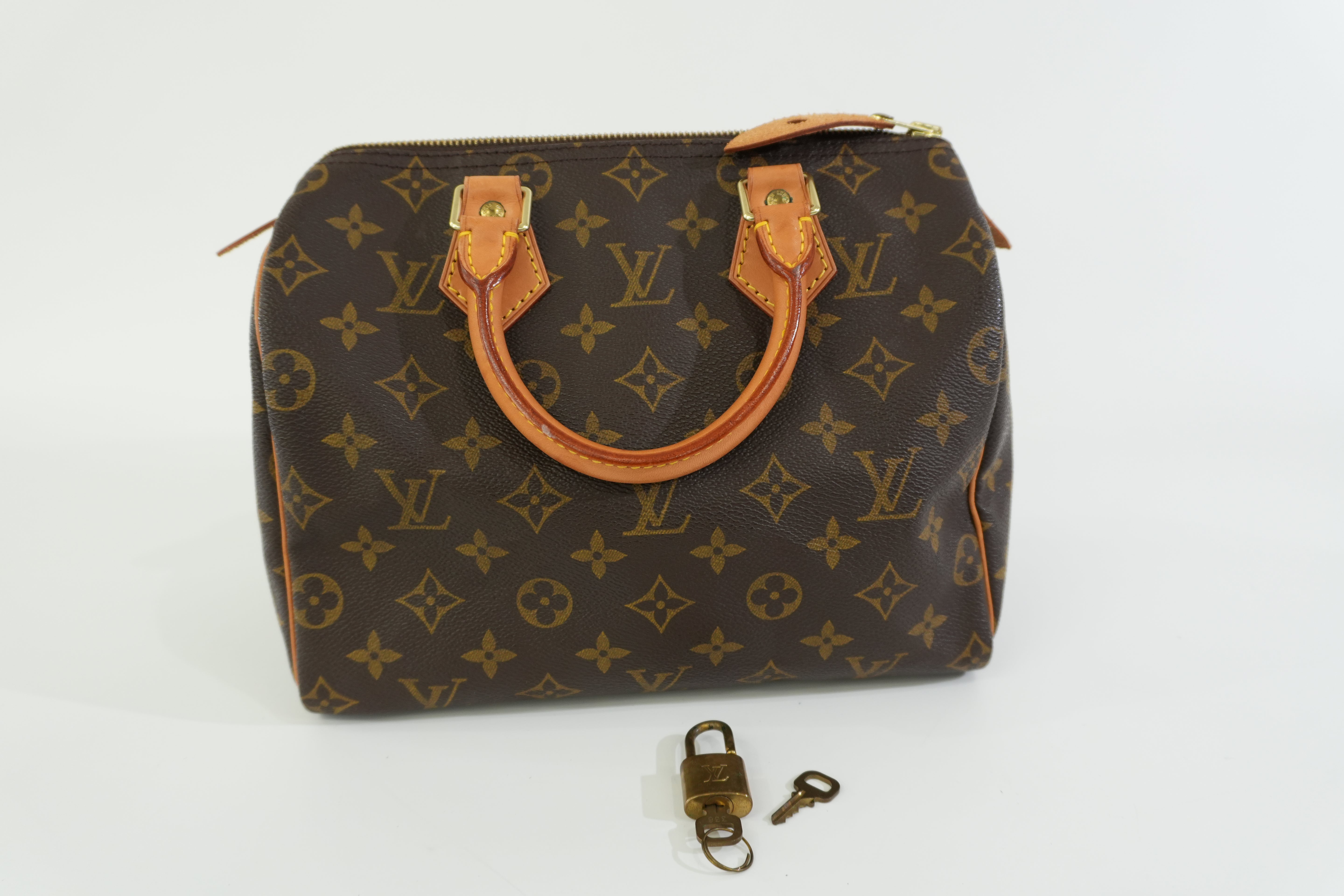 Pre-owned Louis Vuitton Monogram Speedy 25 Handbag