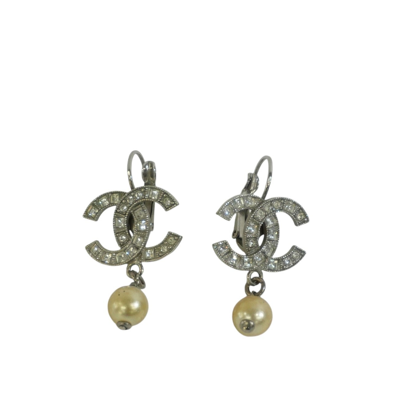 Pre-owned Chanel CC Drop Earrings