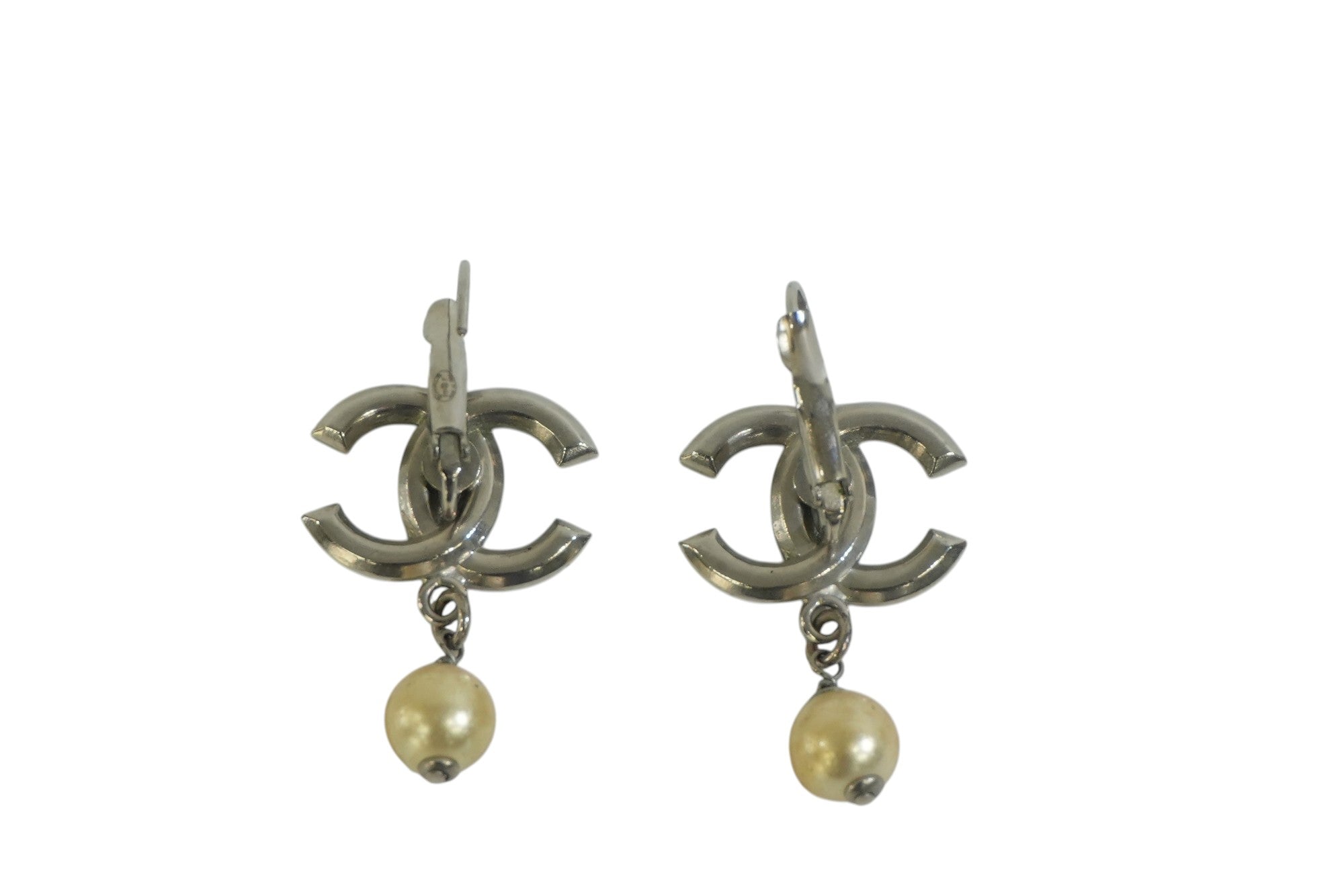 Pre-owned Chanel CC Drop Earrings