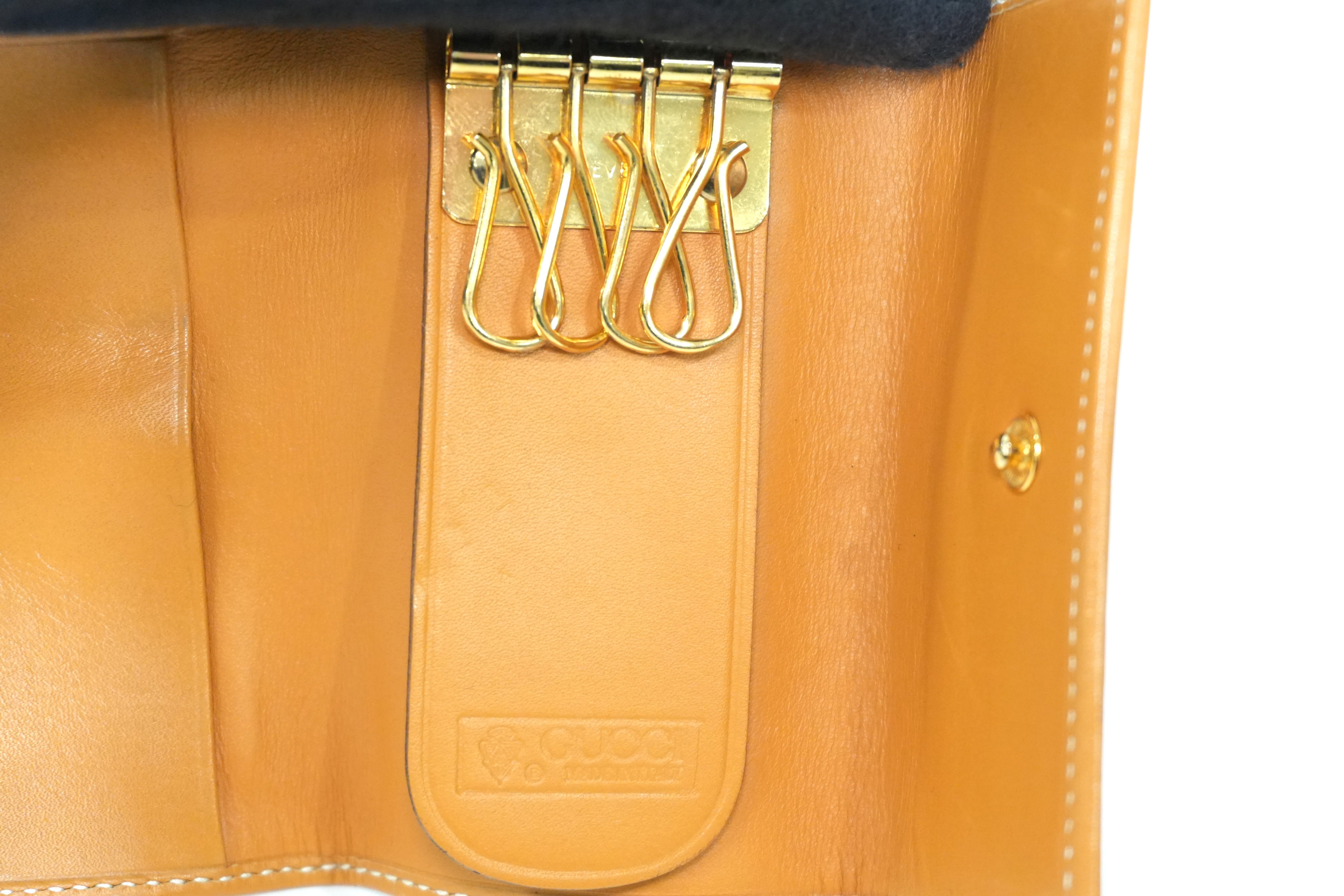 Pre-owned Gucci Key Case Holder Bundle of 4