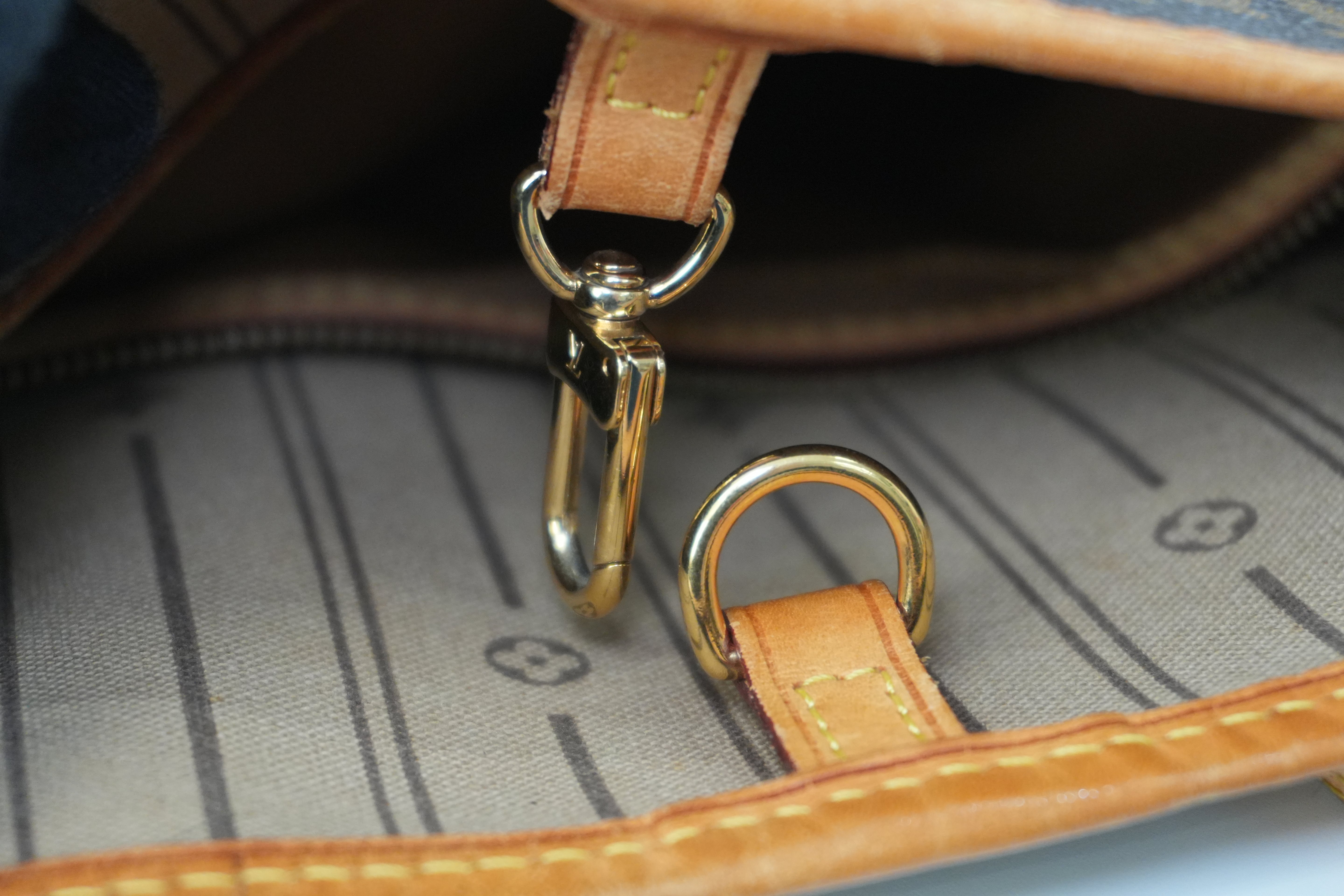 Louis Vuitton Monogram Neverfull MM Shoulder Tote Bag Used