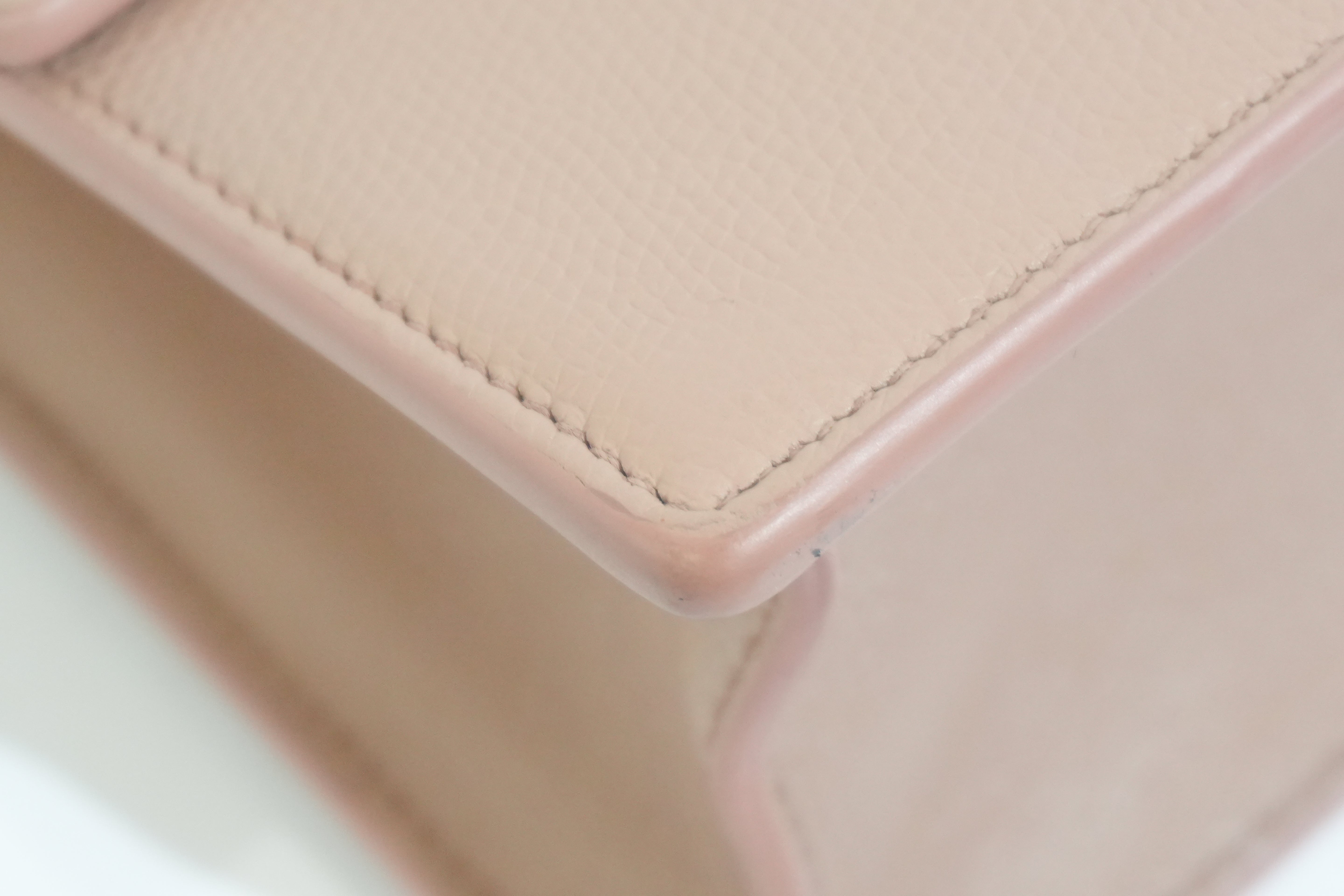 Pre-owned Dior 30 Montaigne Chain Bag Pink