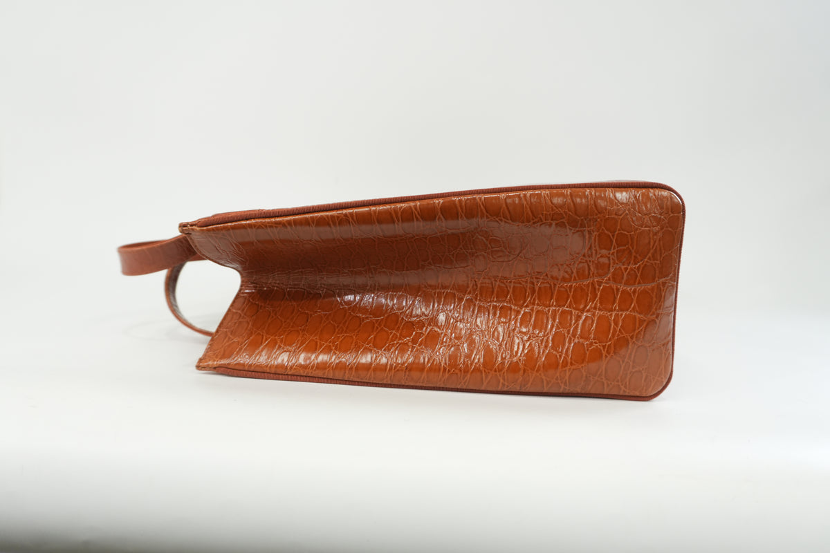Pre-Owned Ferragamo Tote Bag Brown