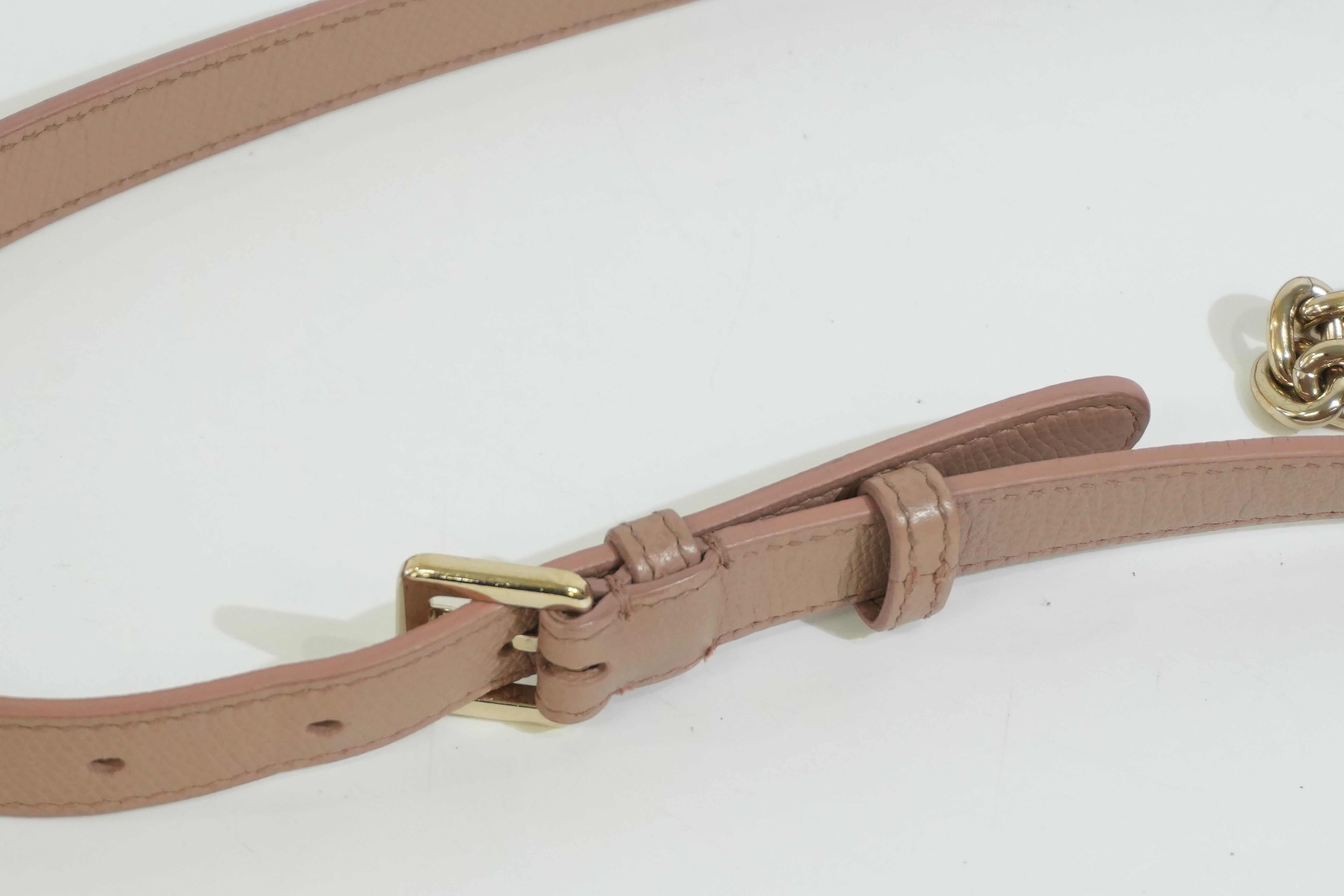 Pre-owned Dior 30 Montaigne Chain Bag Pink