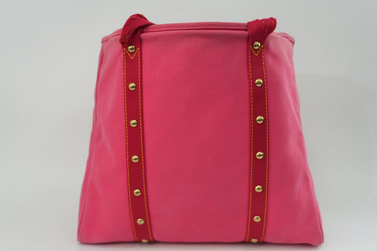 Pre-Owned Louis Vuitton Antigue Cabas GM Tote Bag Pink