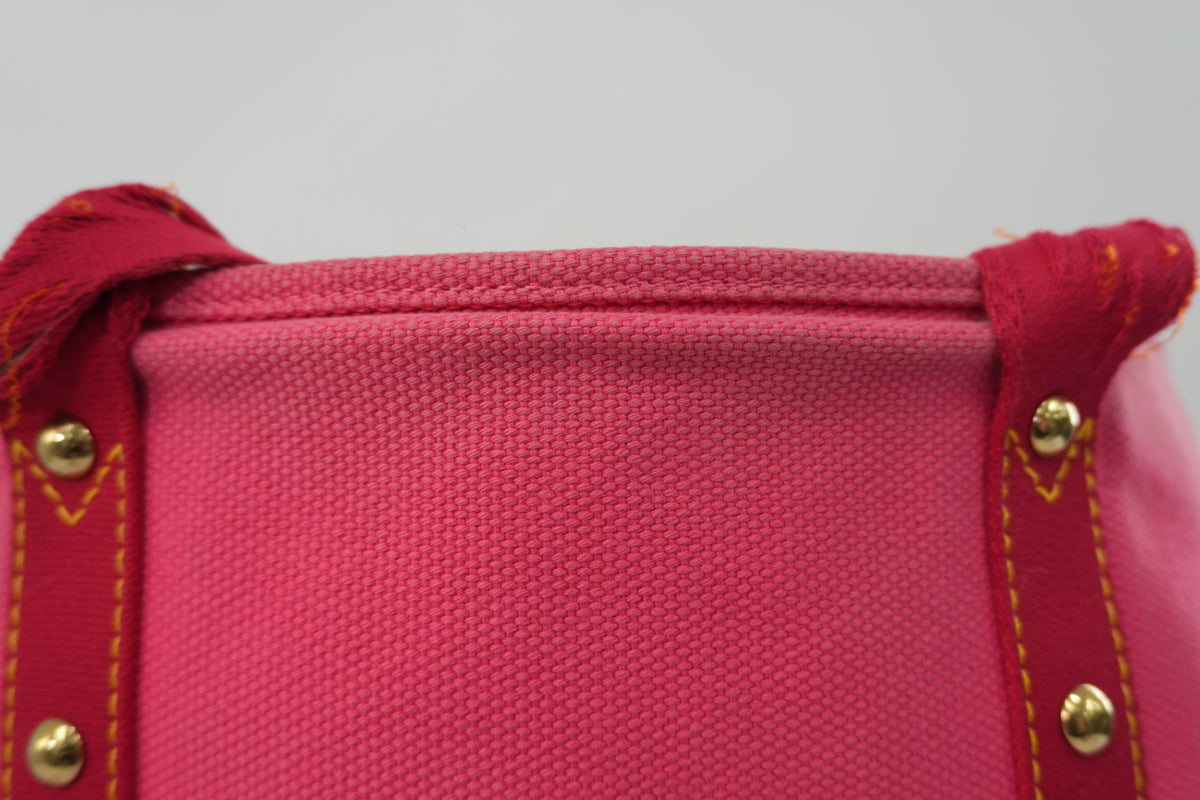 Pre-Owned Louis Vuitton Antigue Cabas GM Tote Bag Pink