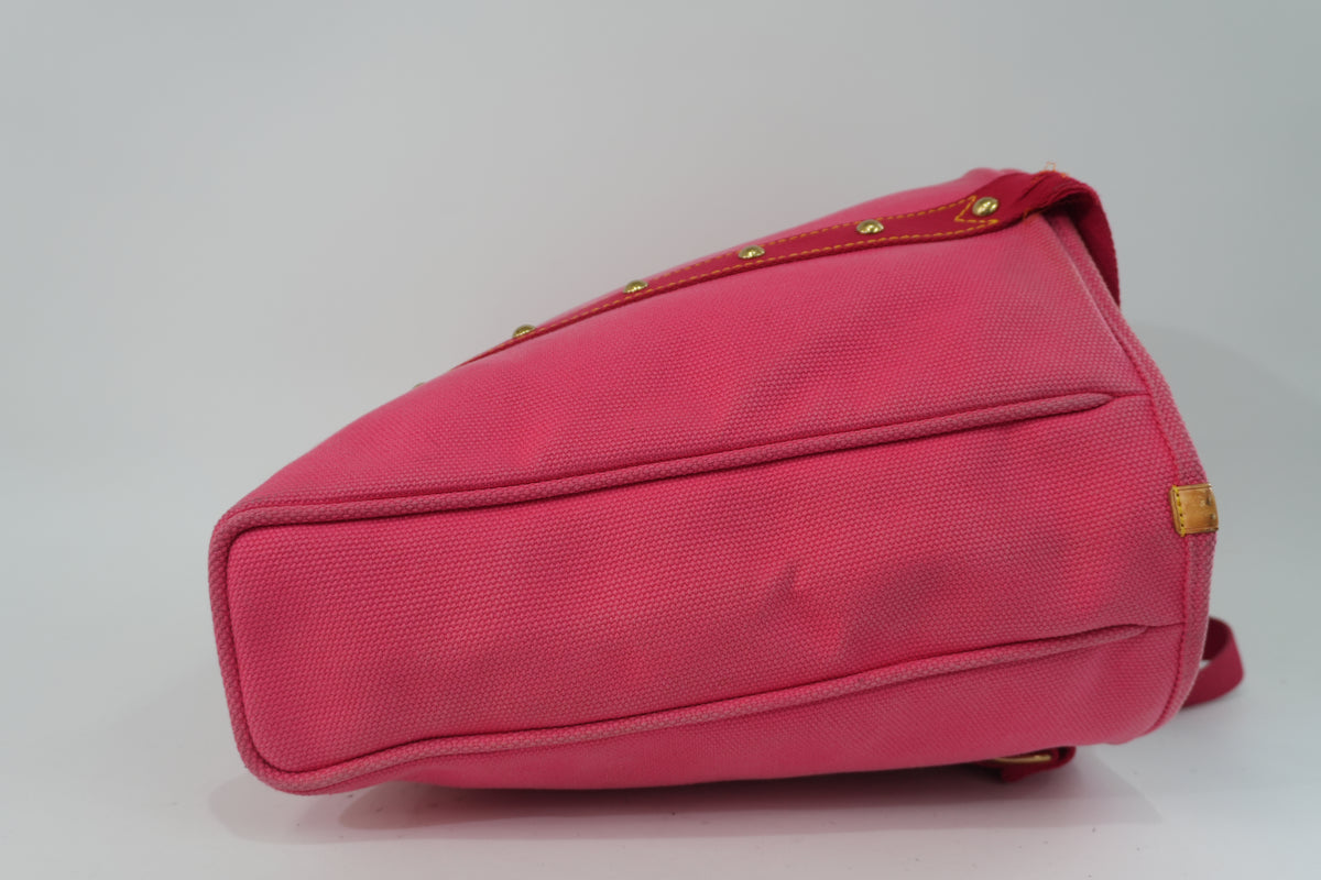 Pre-Owned Louis Vuitton Antigue Cabas GM Tote Bag Pink