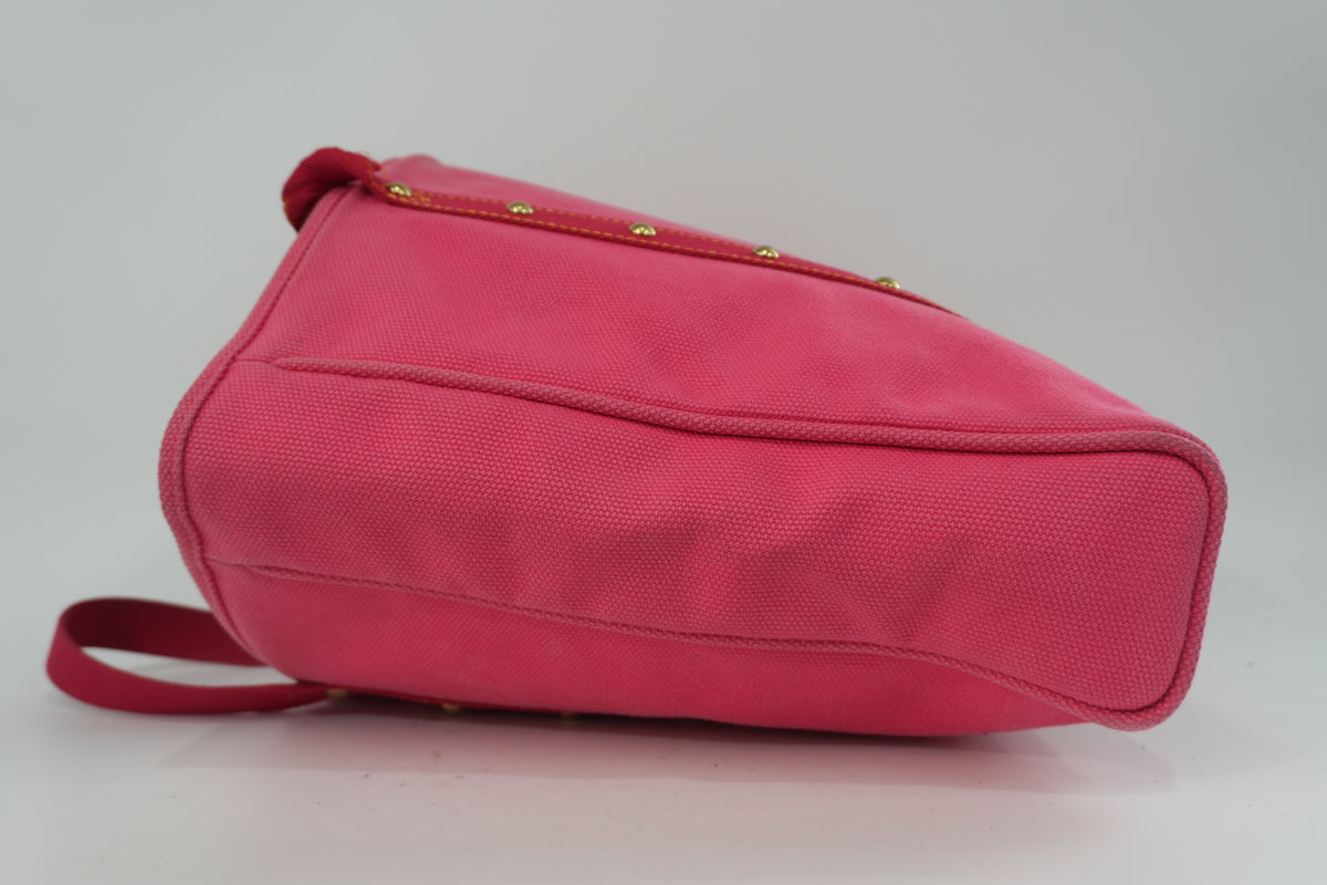 Pre-Owned Louis Vuitton Antigue Cabas GM Tote Bag Pink