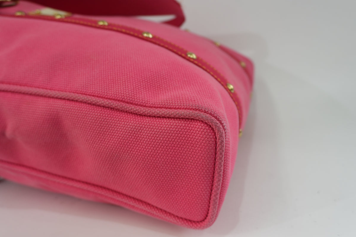 Pre-Owned Louis Vuitton Antigue Cabas GM Tote Bag Pink