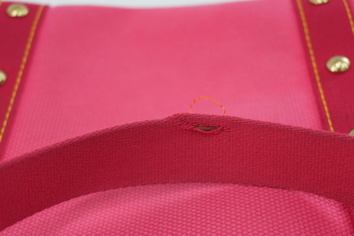 Pre-Owned Louis Vuitton Antigue Cabas GM Tote Bag Pink