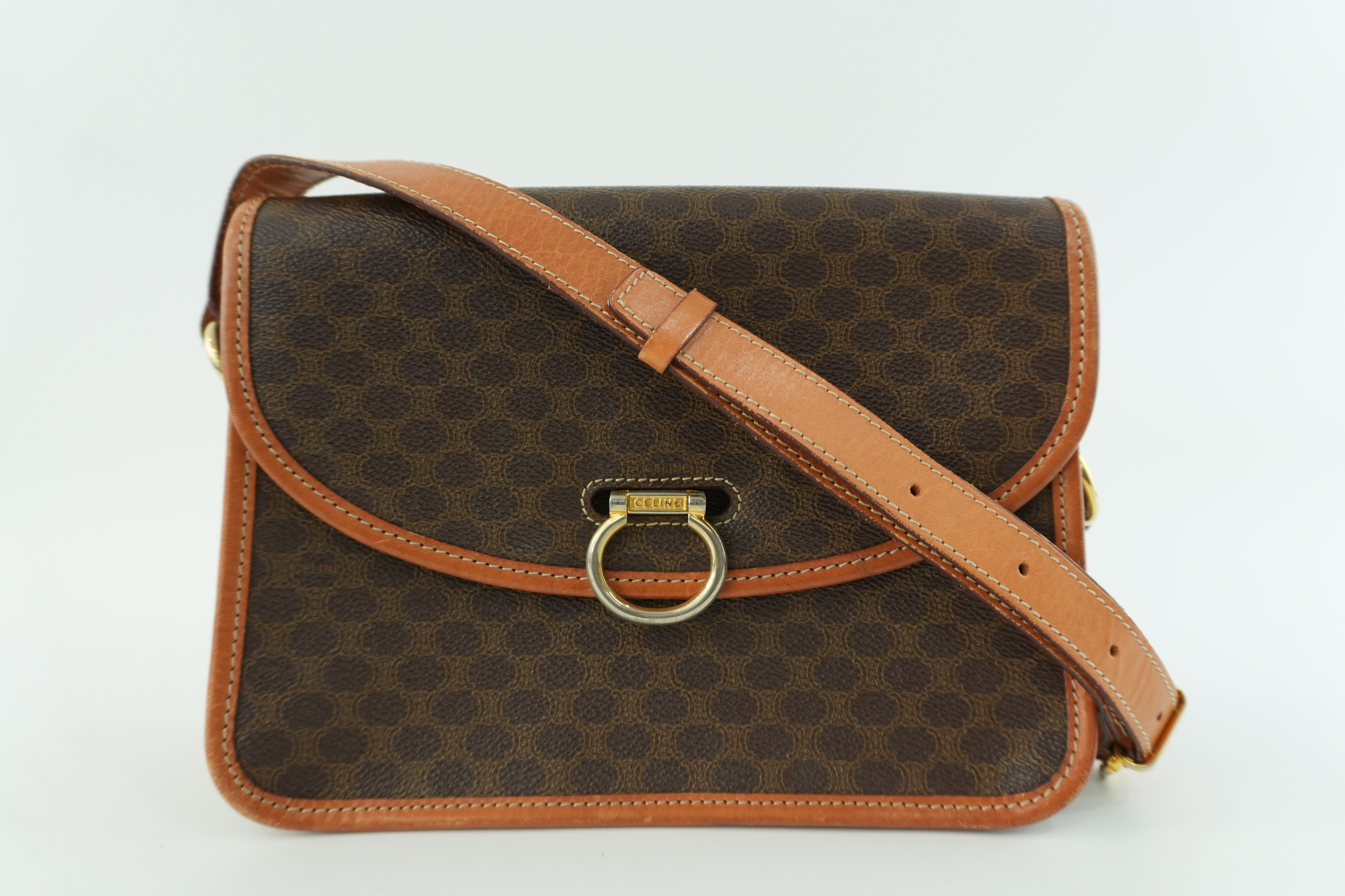 Celine Macadam Shoulder Bag Used