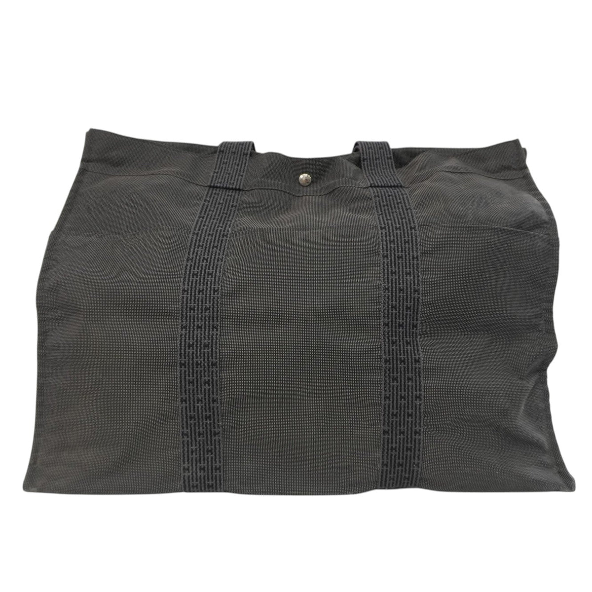 Pre-Owned Hermes Herline TGM Tote Bag Gray
