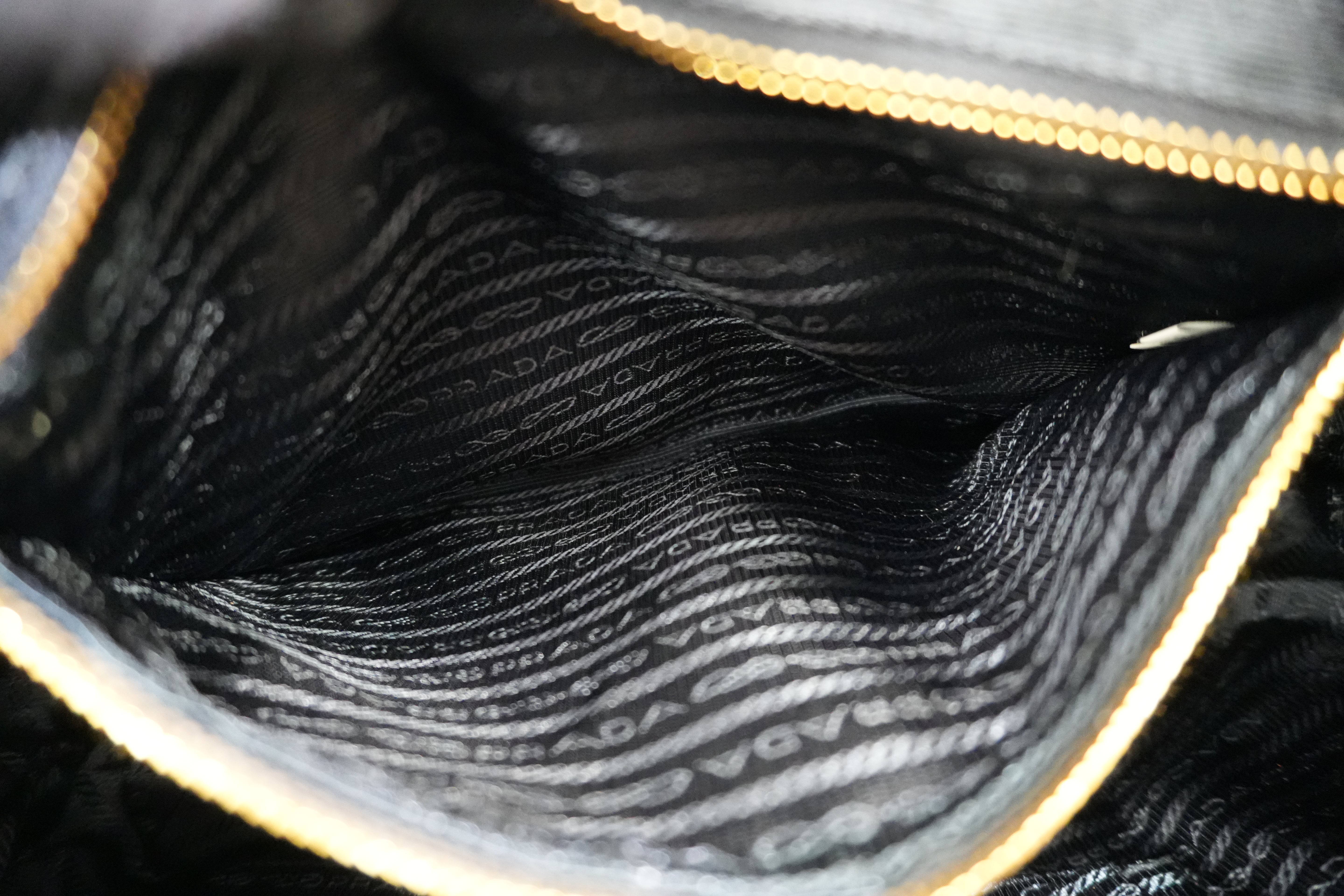 Pre-owned Prada Nylon Two Way Shoulder Bag Blue