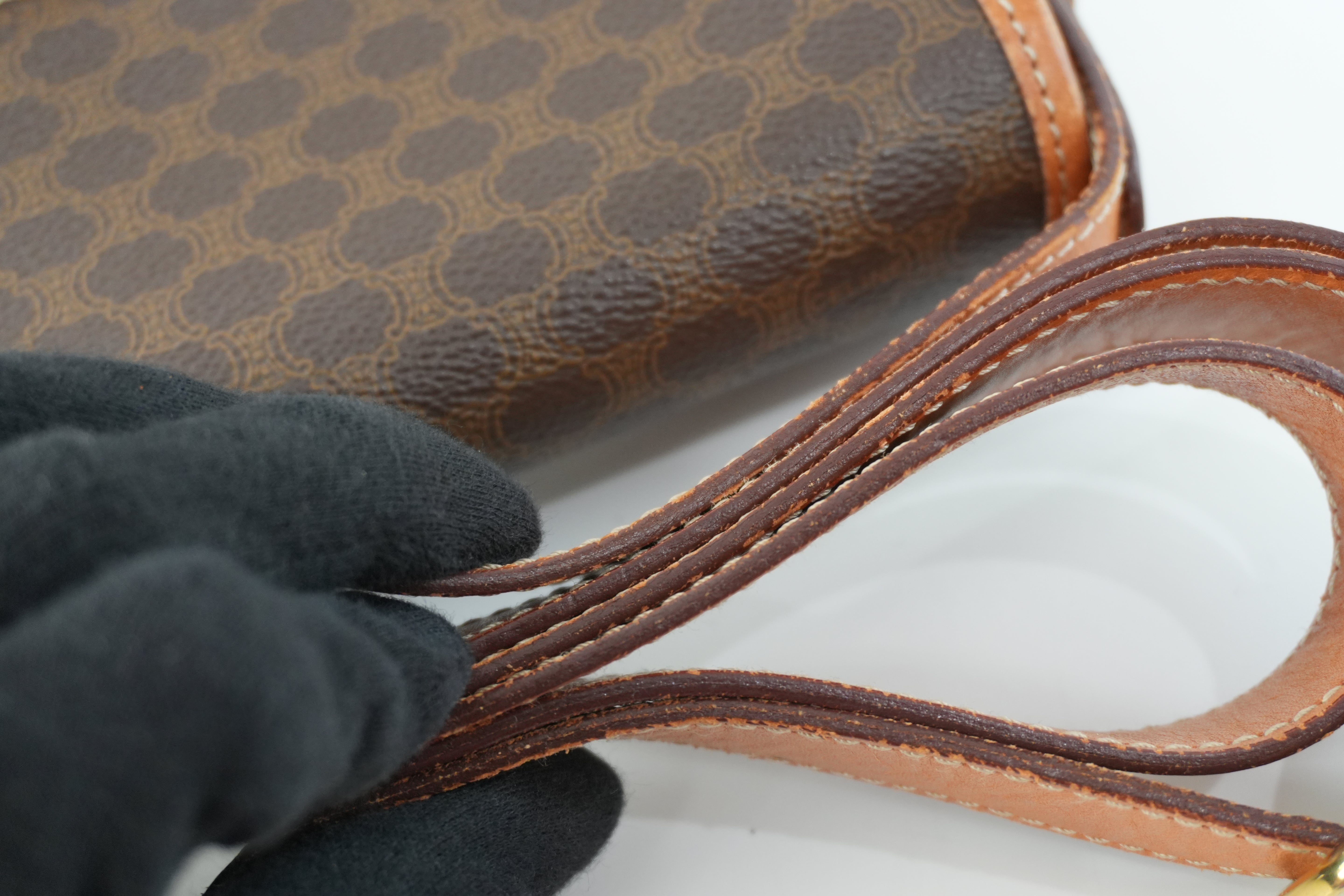 Celine Macadam Shoulder Bag Used