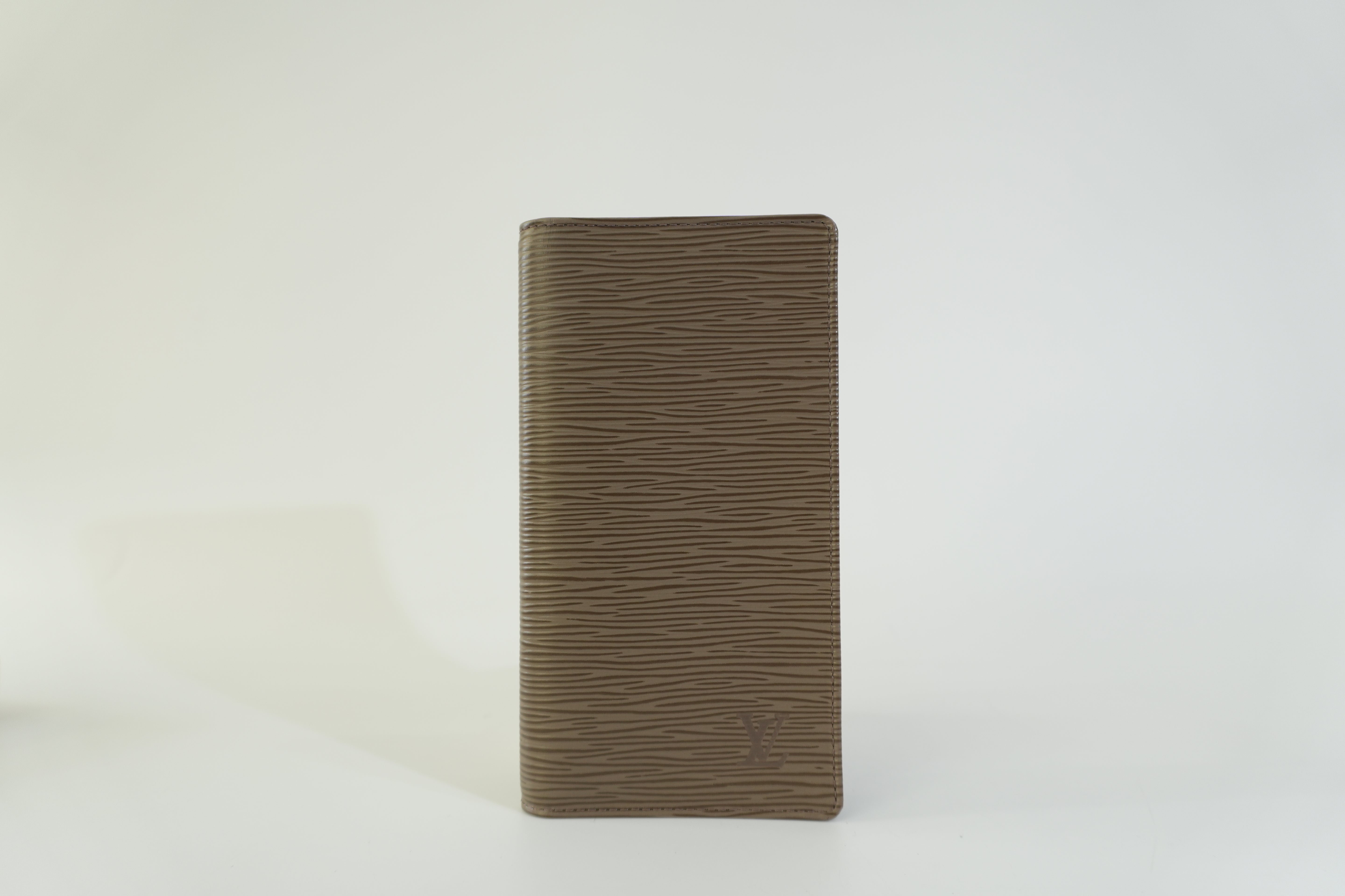 Pre-owned Louis Vuitton Epi Long Wallet Brown