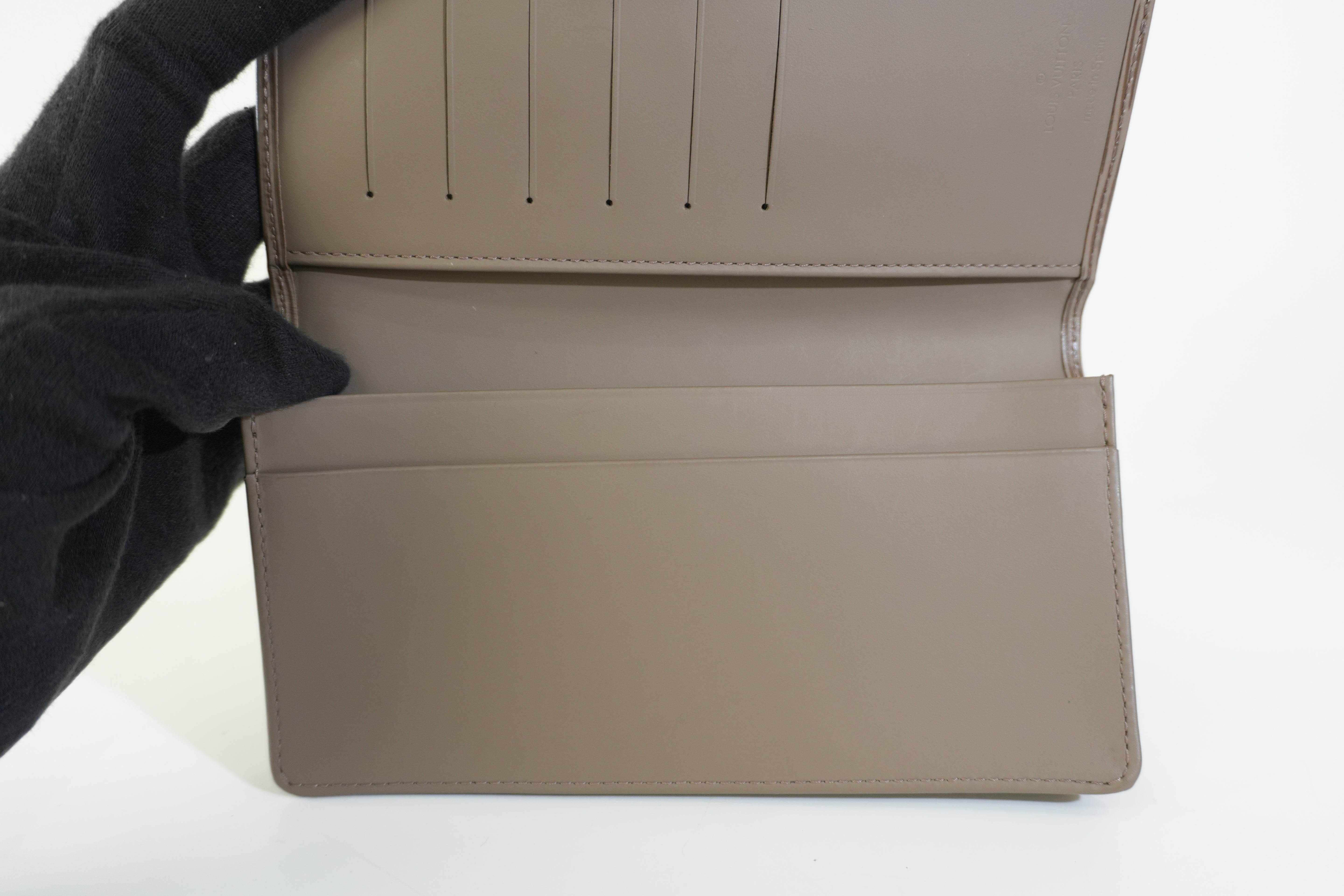 Pre-owned Louis Vuitton Epi Long Wallet Brown