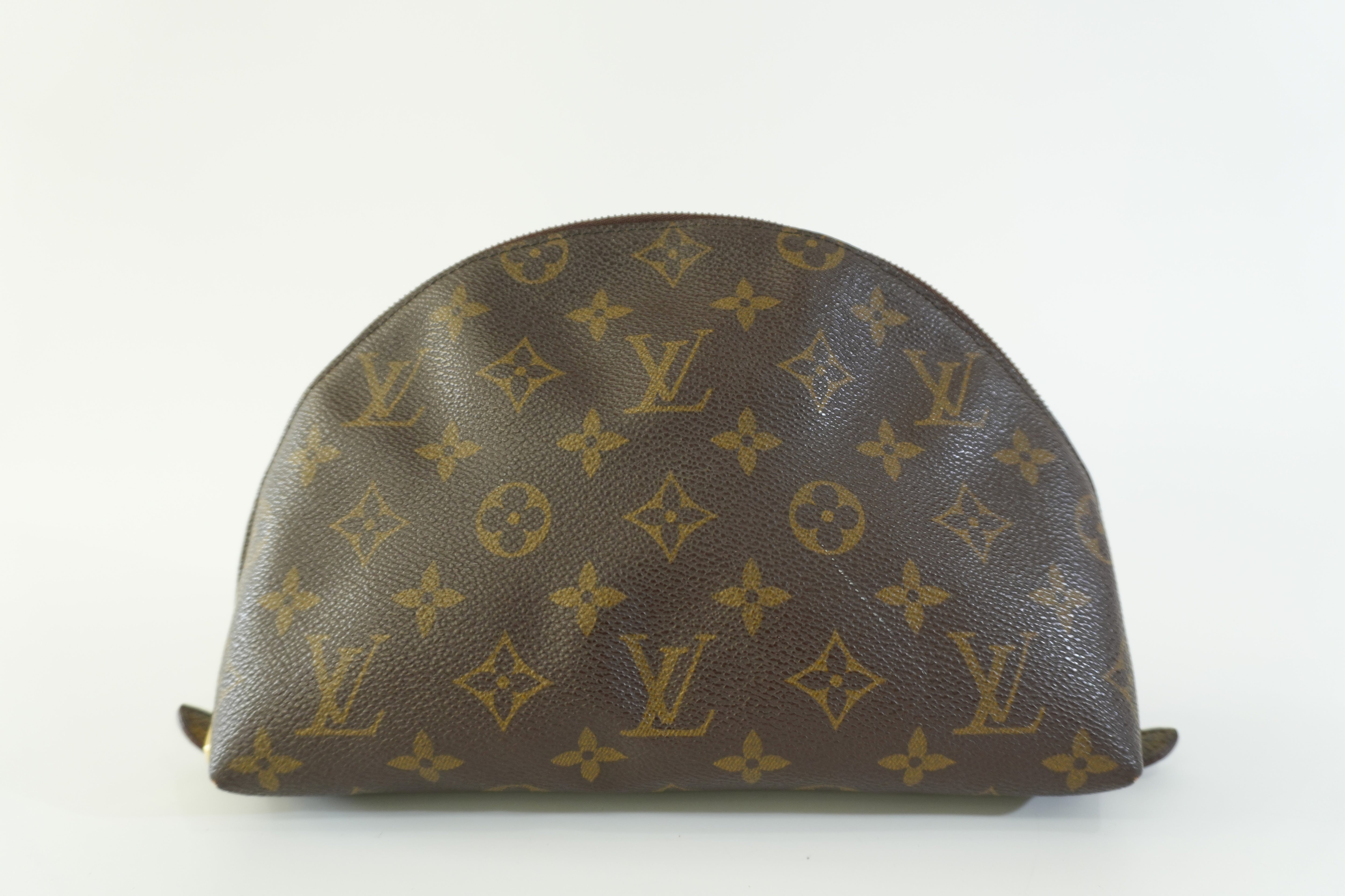Pre-owned Louis Vuitton Monogram Demi Ronde Pouch