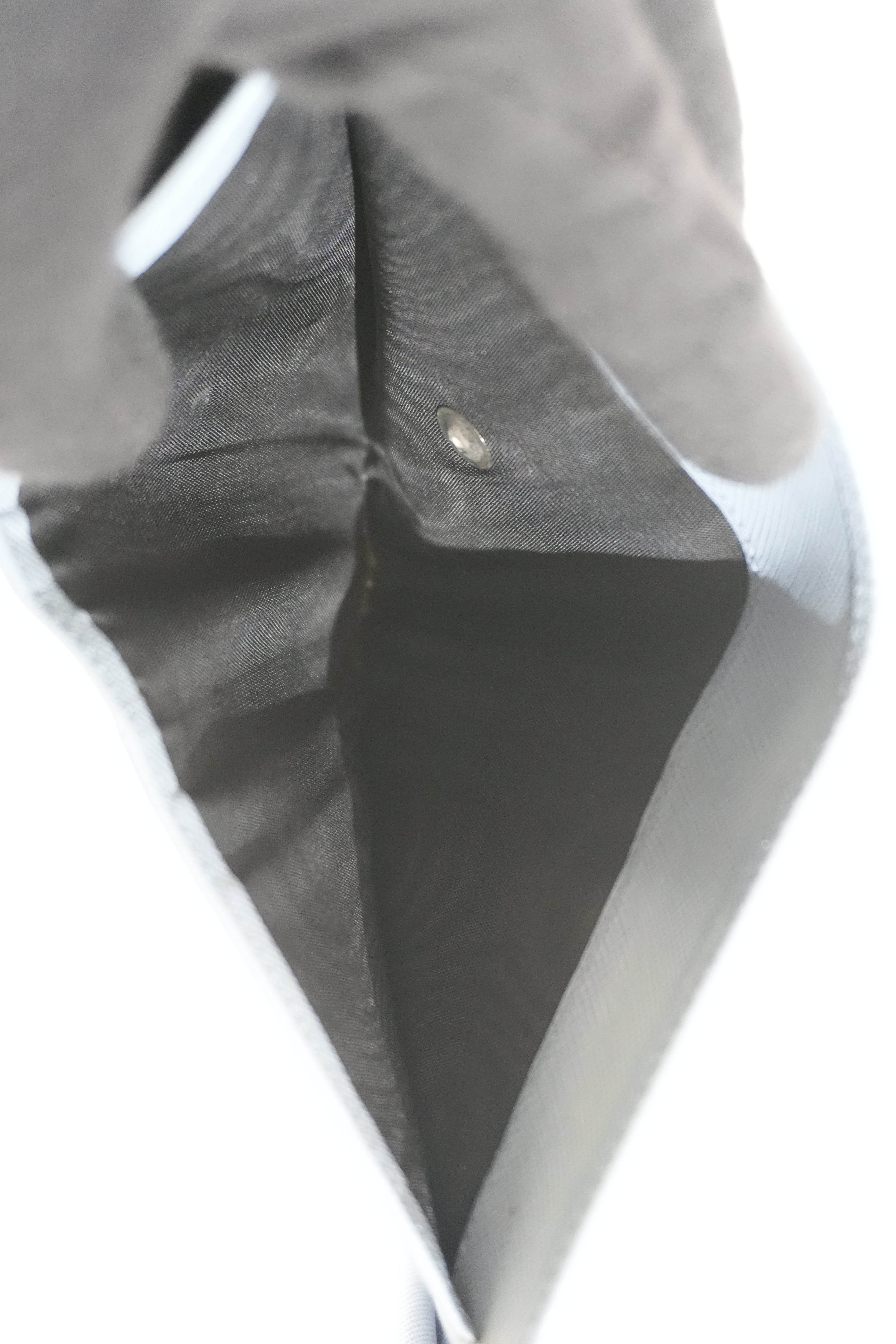 Pre-owned Prada Trifold Wallet Blue