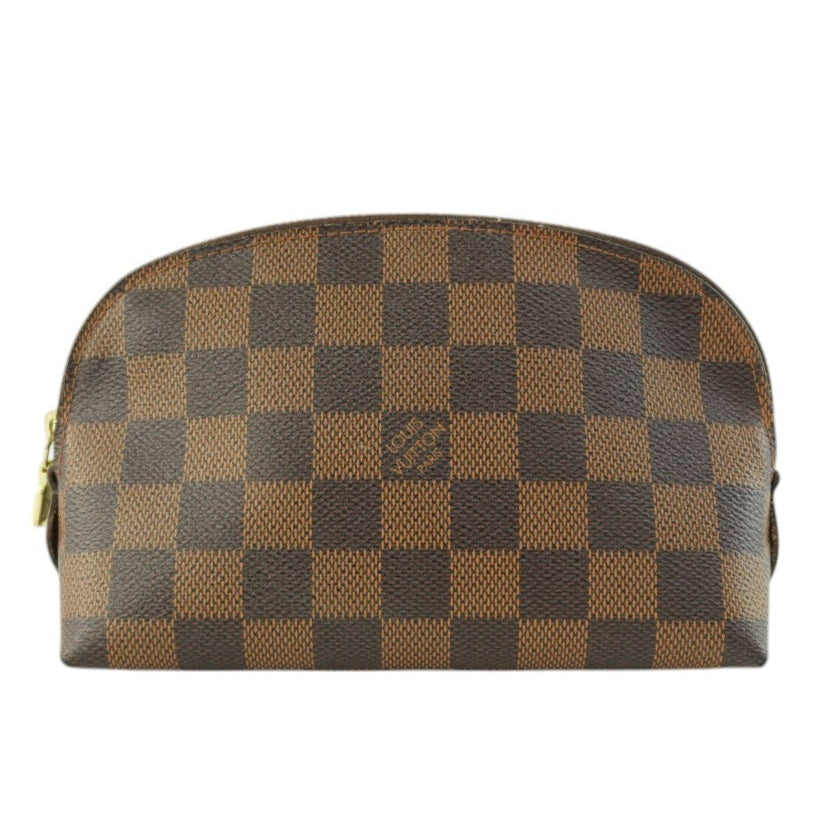 Louis Vuitton Damier Ebene Cosmetic Pouch Used
