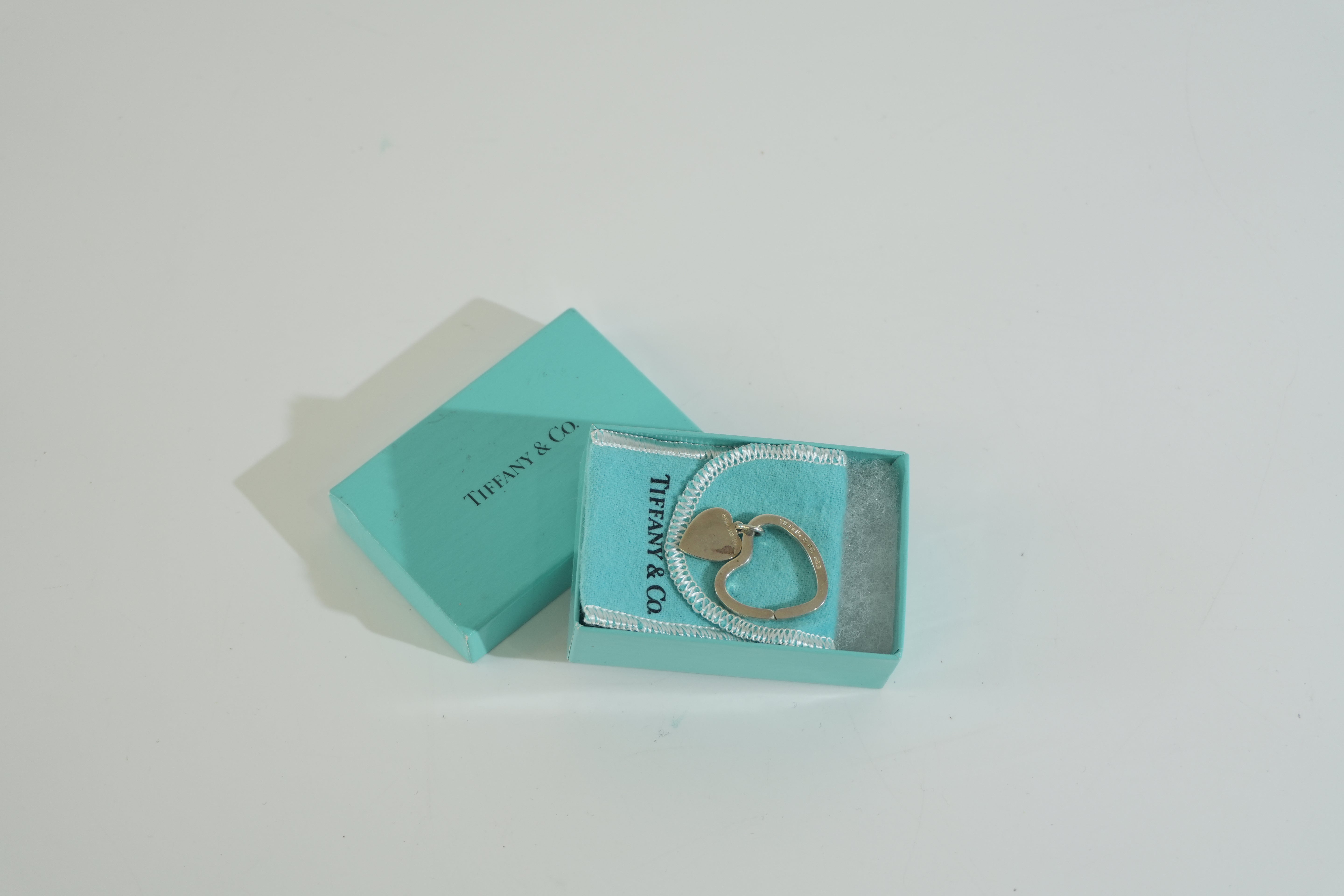 Pre-owned Tiffany and Co. Heart Key Holder