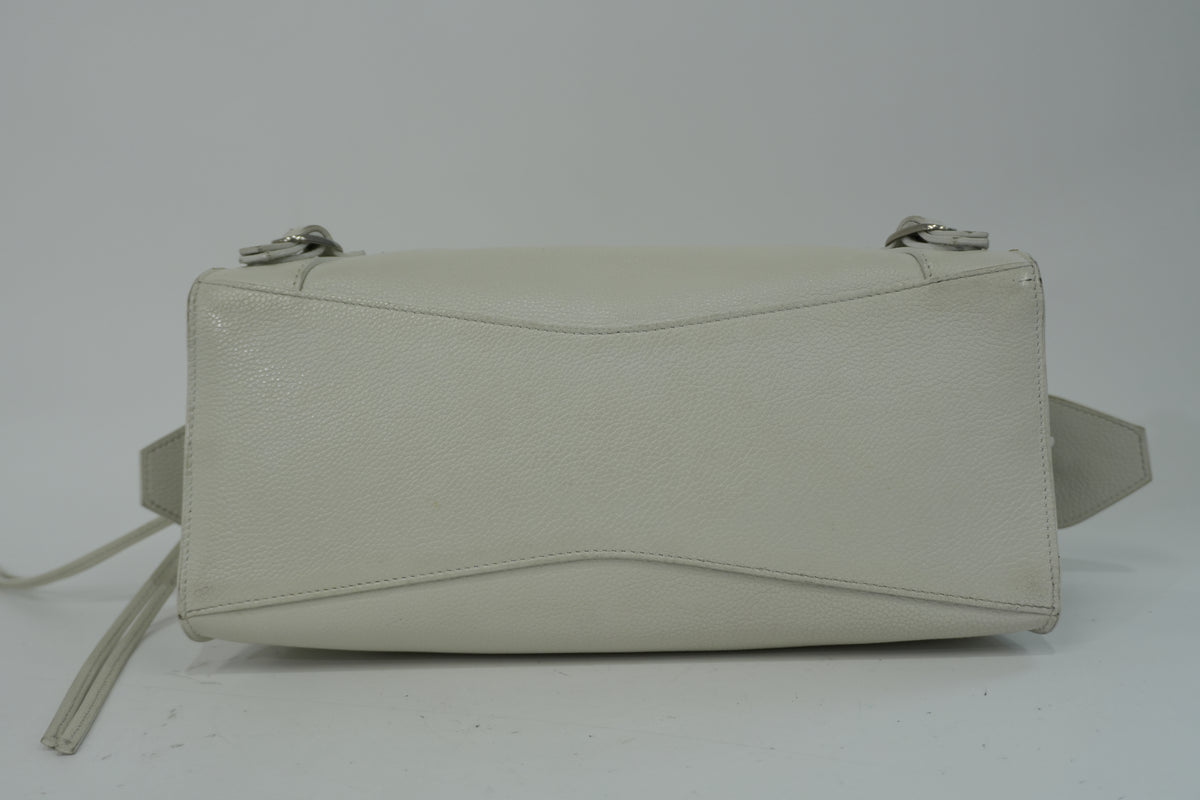 Pre-Owned Balenciaga Neo Classic City 2 Handbag White