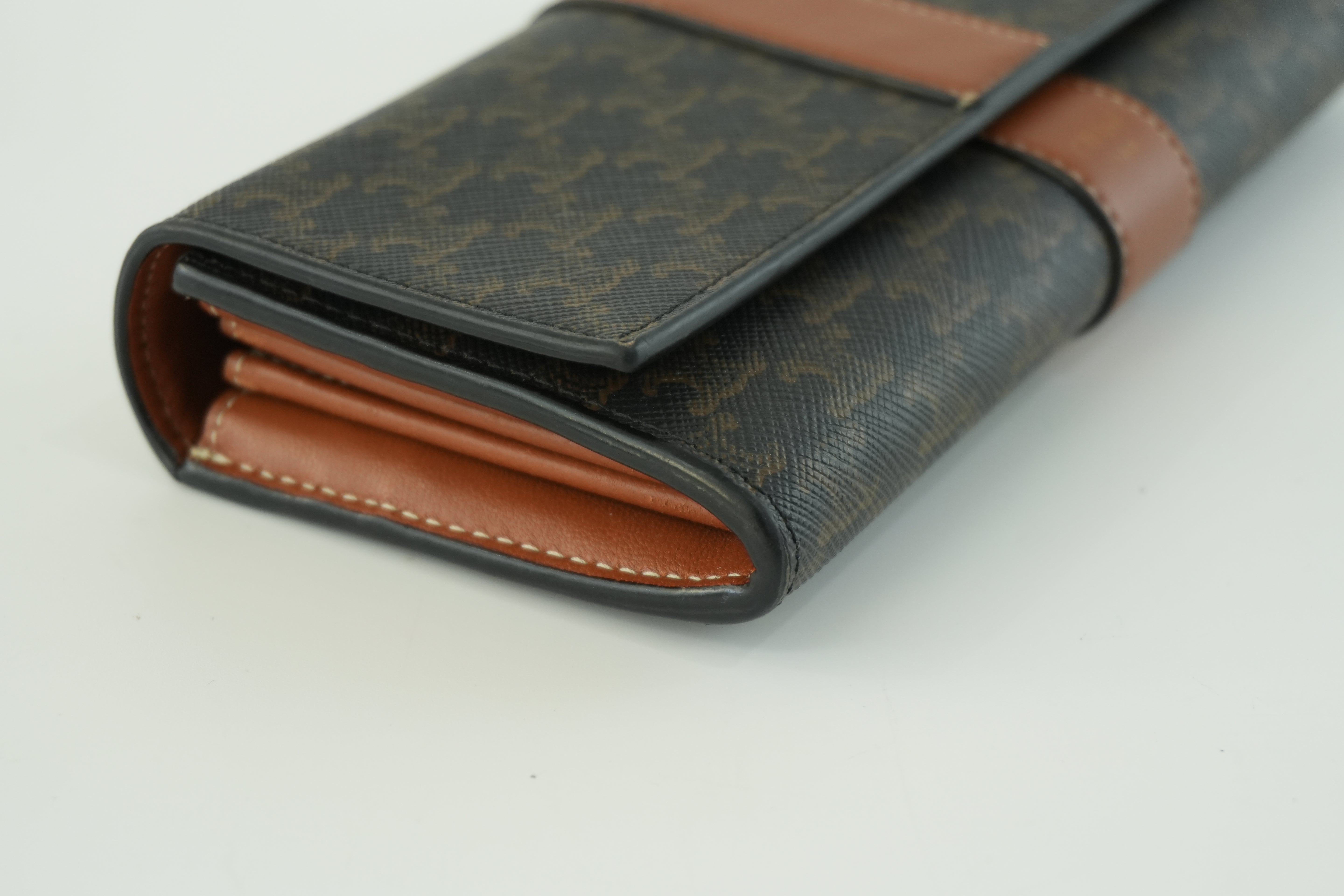 Celine Triumph Long Wallet Used