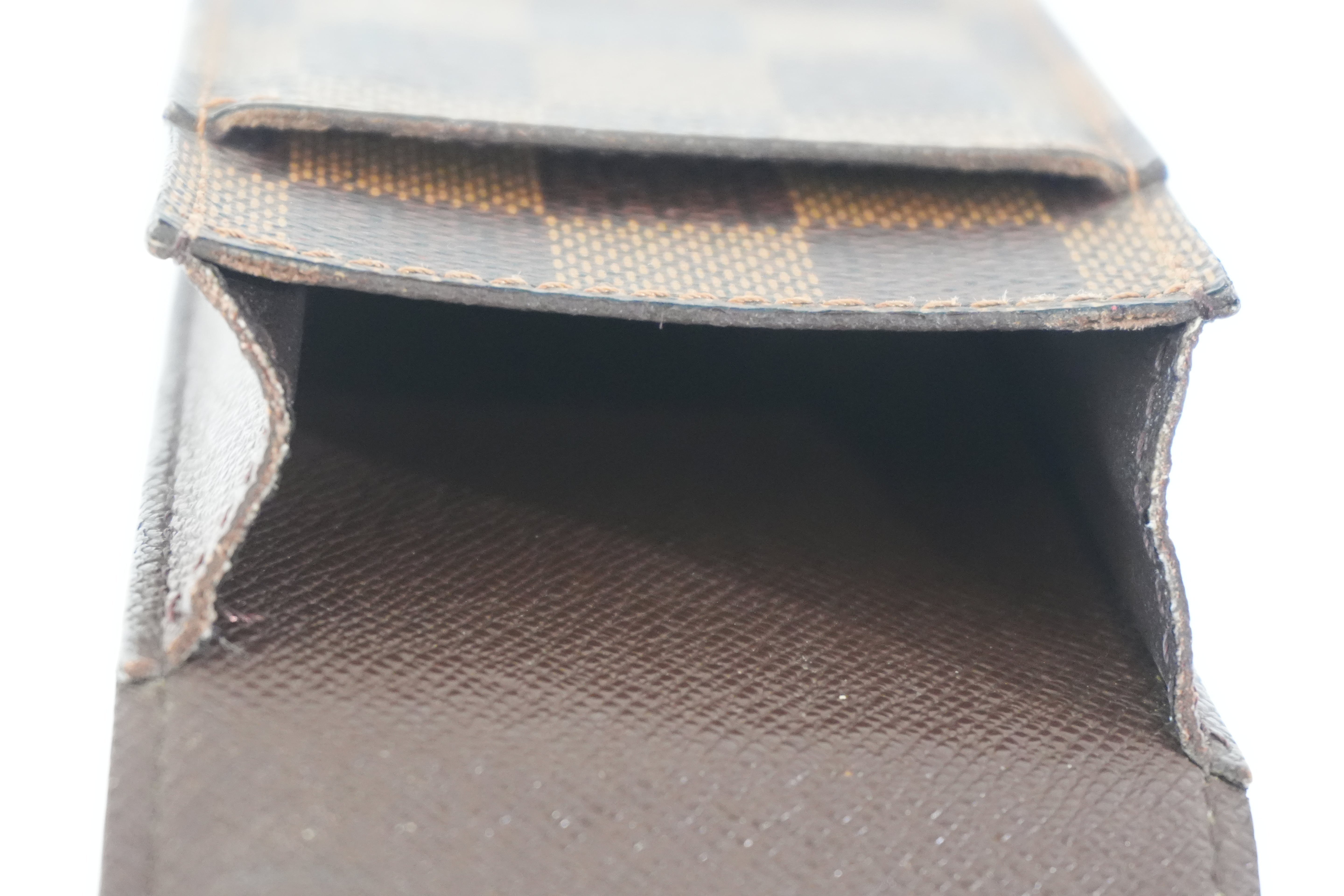 Pre-owned Louis Vuitton Damier Ebene Bundle (Multicles 4 and Cigarette/Lipstick Case)