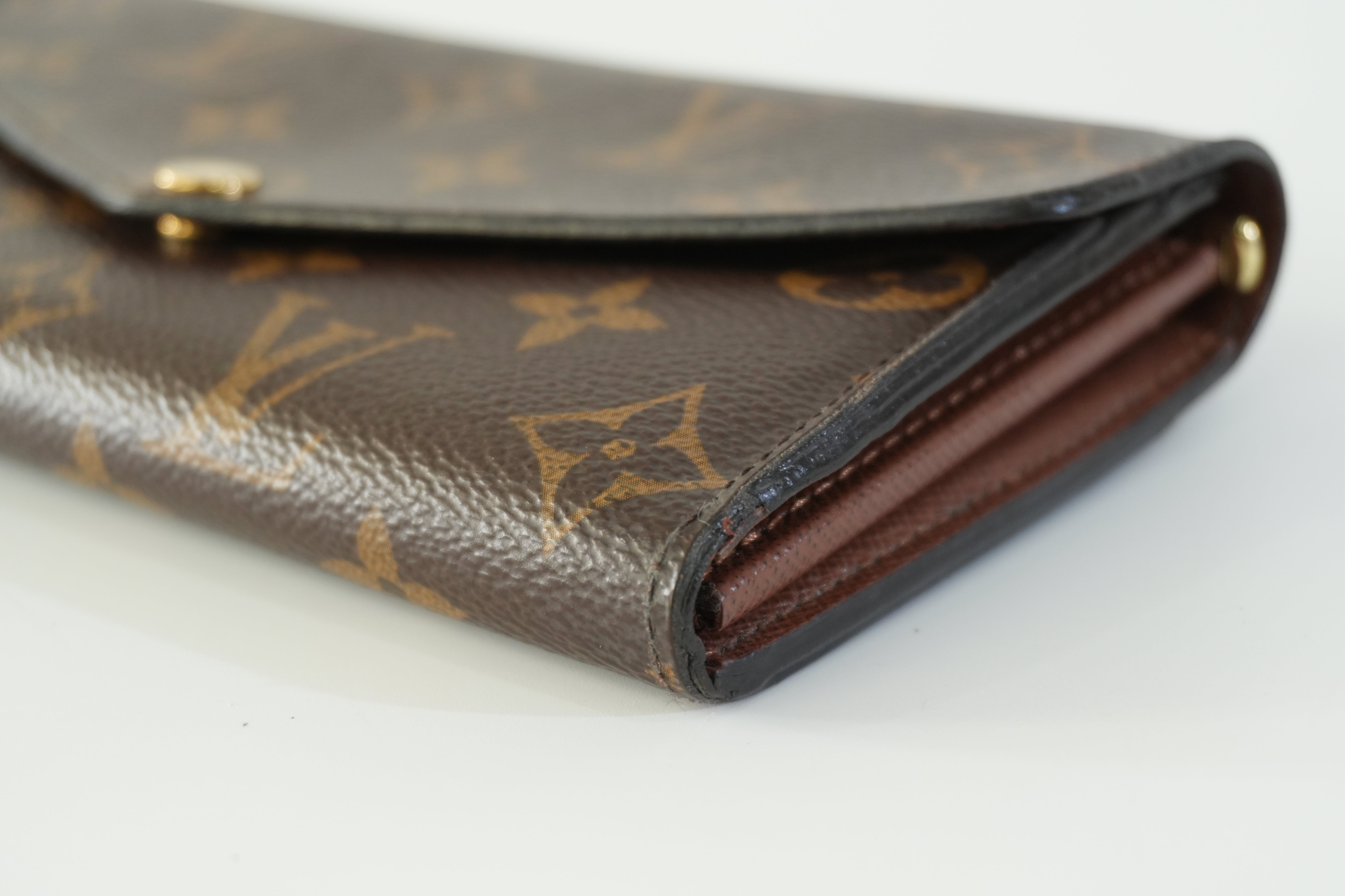 Pre-owned Louis Vuitton Monogram Sarah Wallet