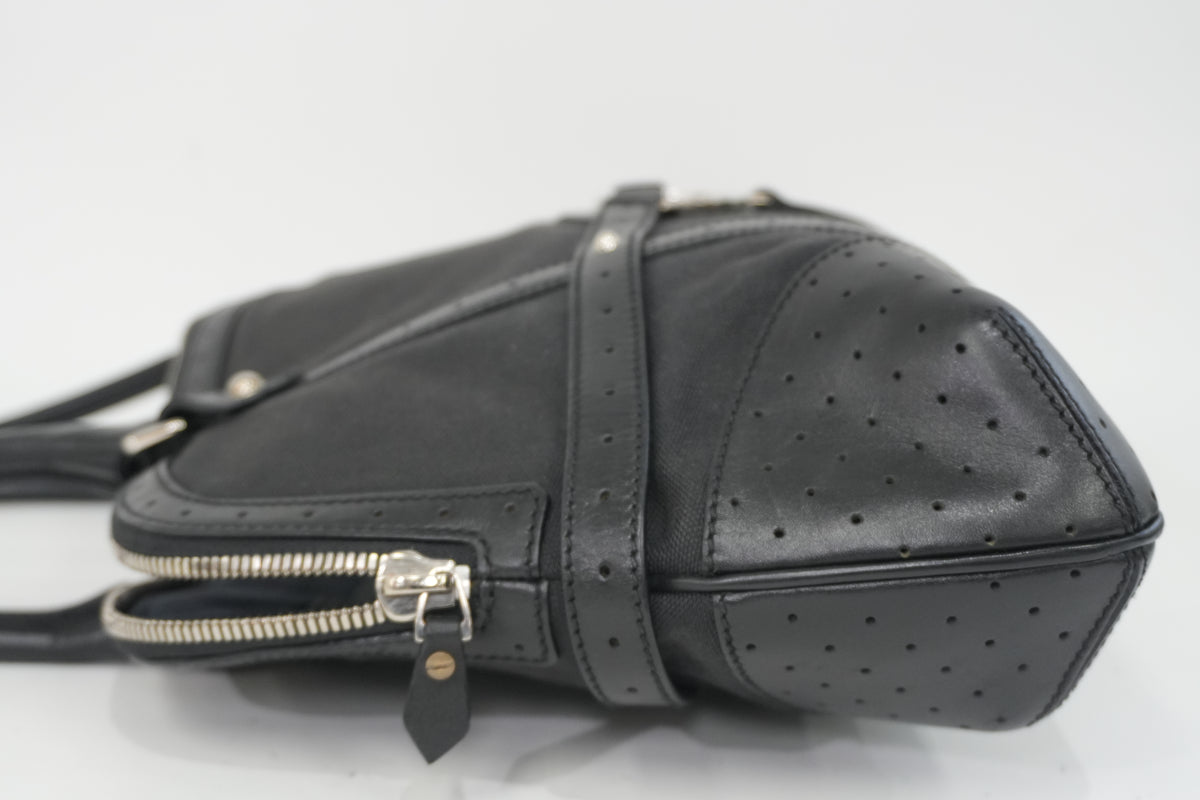 Pre-owned Gucci Interlocking G Reins Shoulder Bag Black