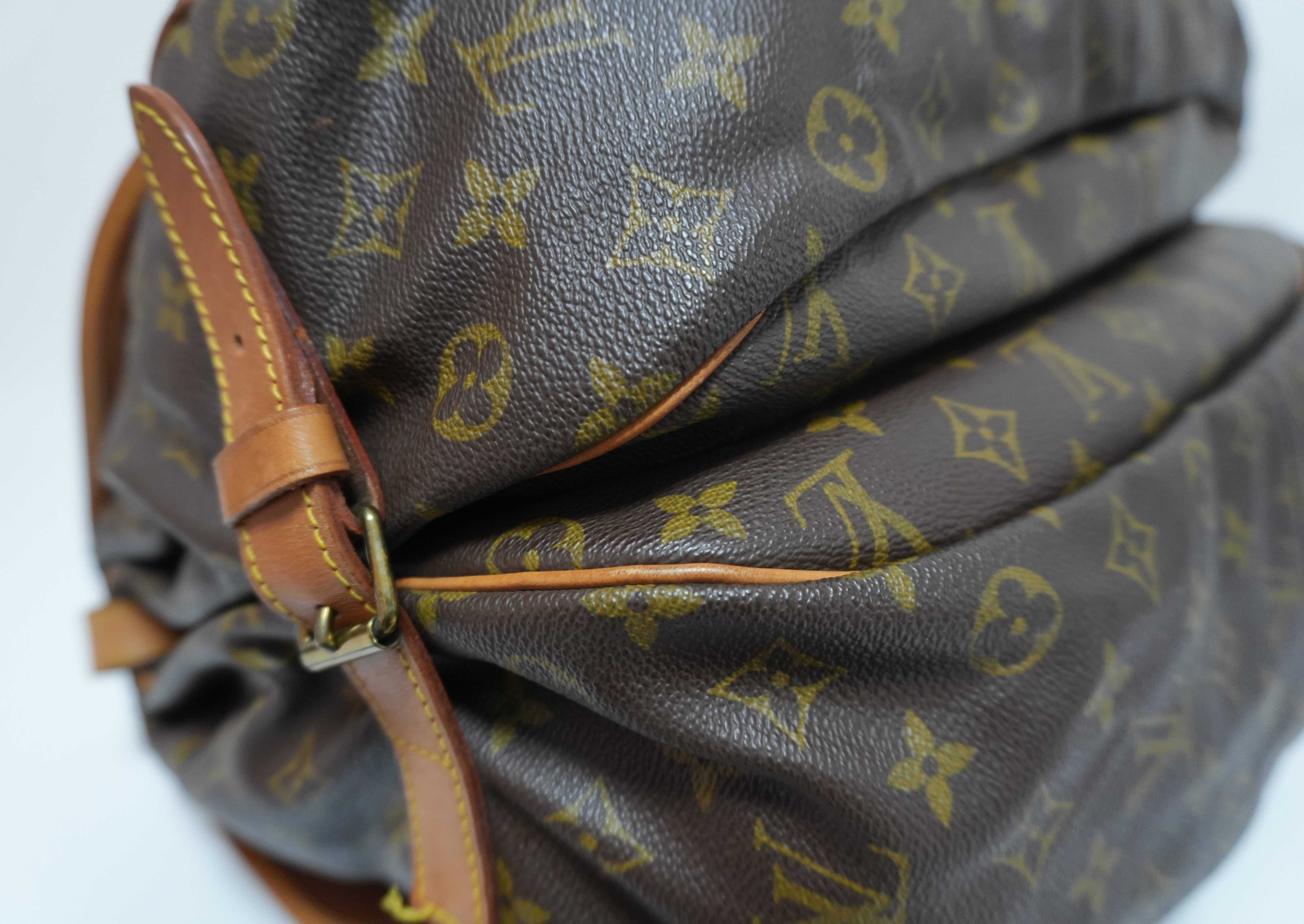 Pre-owned Gucci Interlocking G Reins Shoulder Bag Black