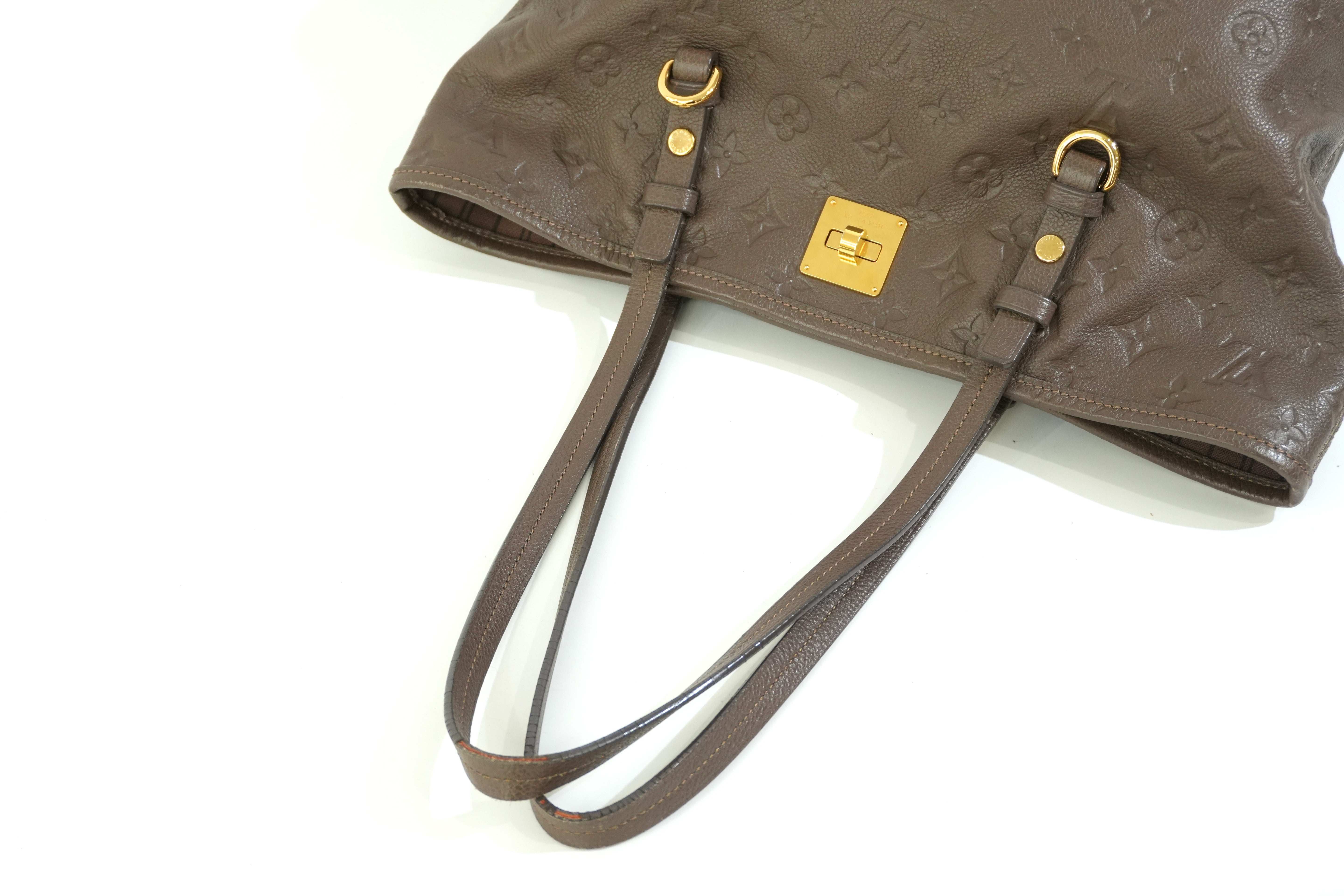 Pre-owned Louis Vuitton Empriente Citadine PM Tote Bag Brown