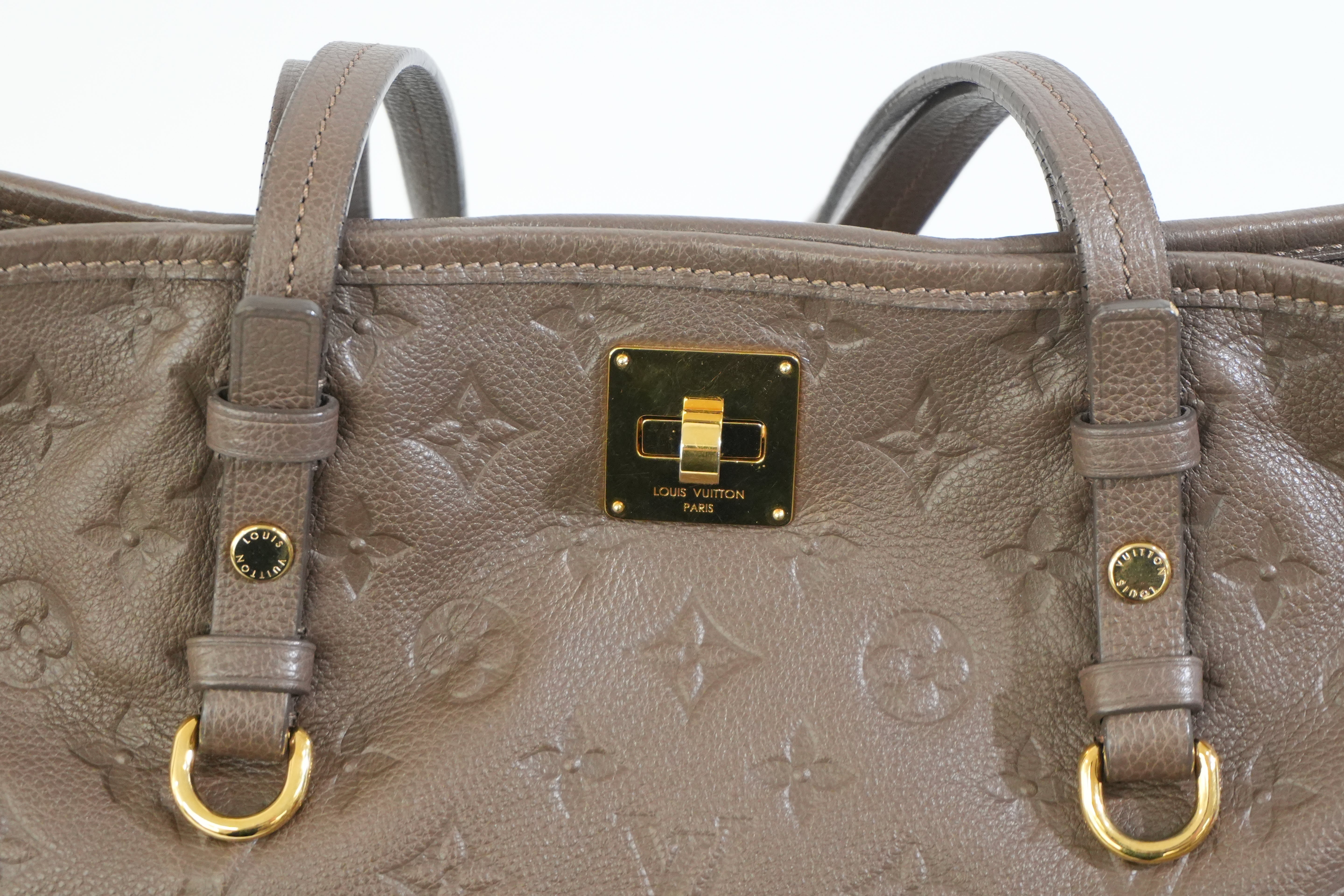 Pre-owned Louis Vuitton Empriente Citadine PM Tote Bag Brown