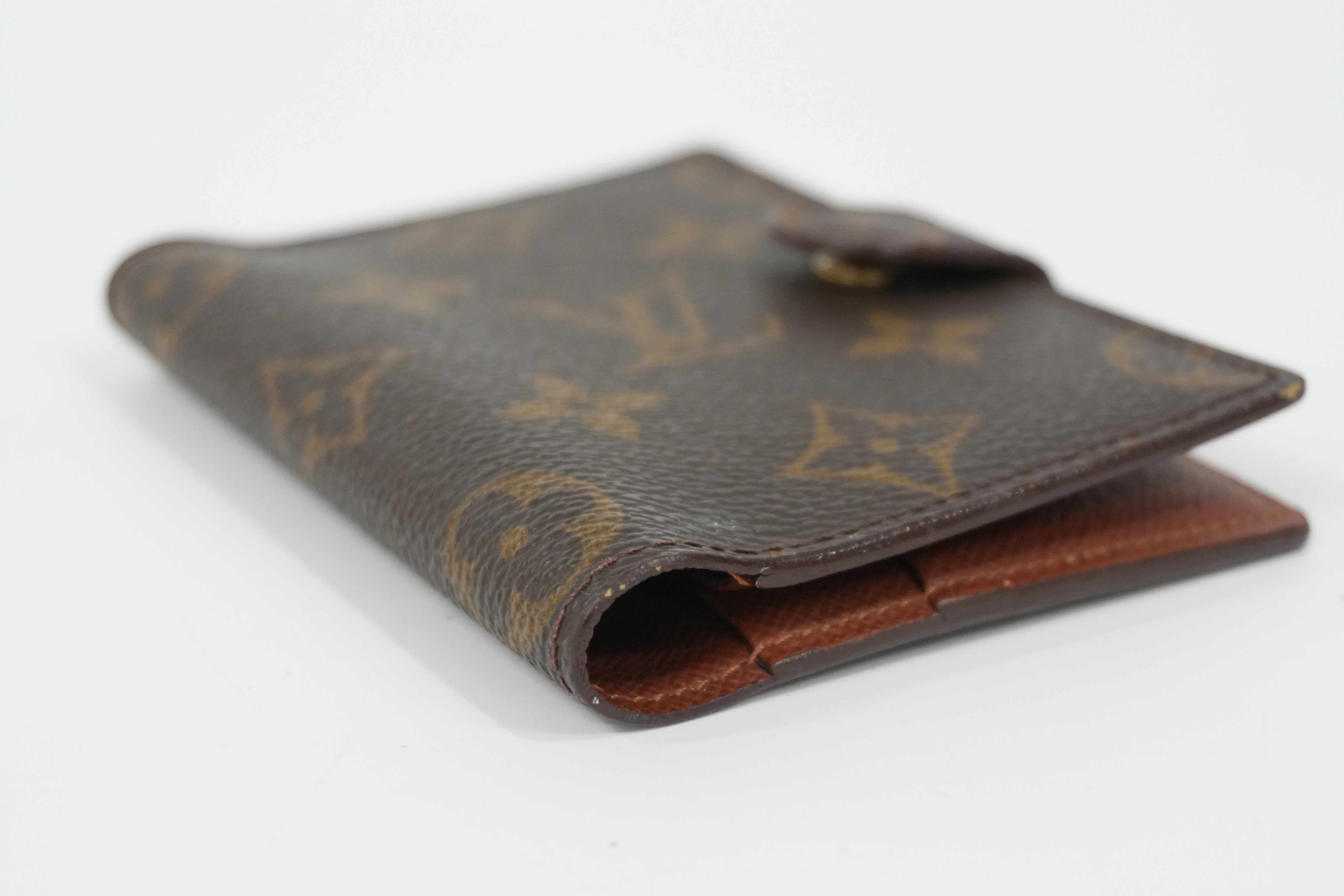 Pre-owned Louis Vuitton Monogram Agenda Card Cover
