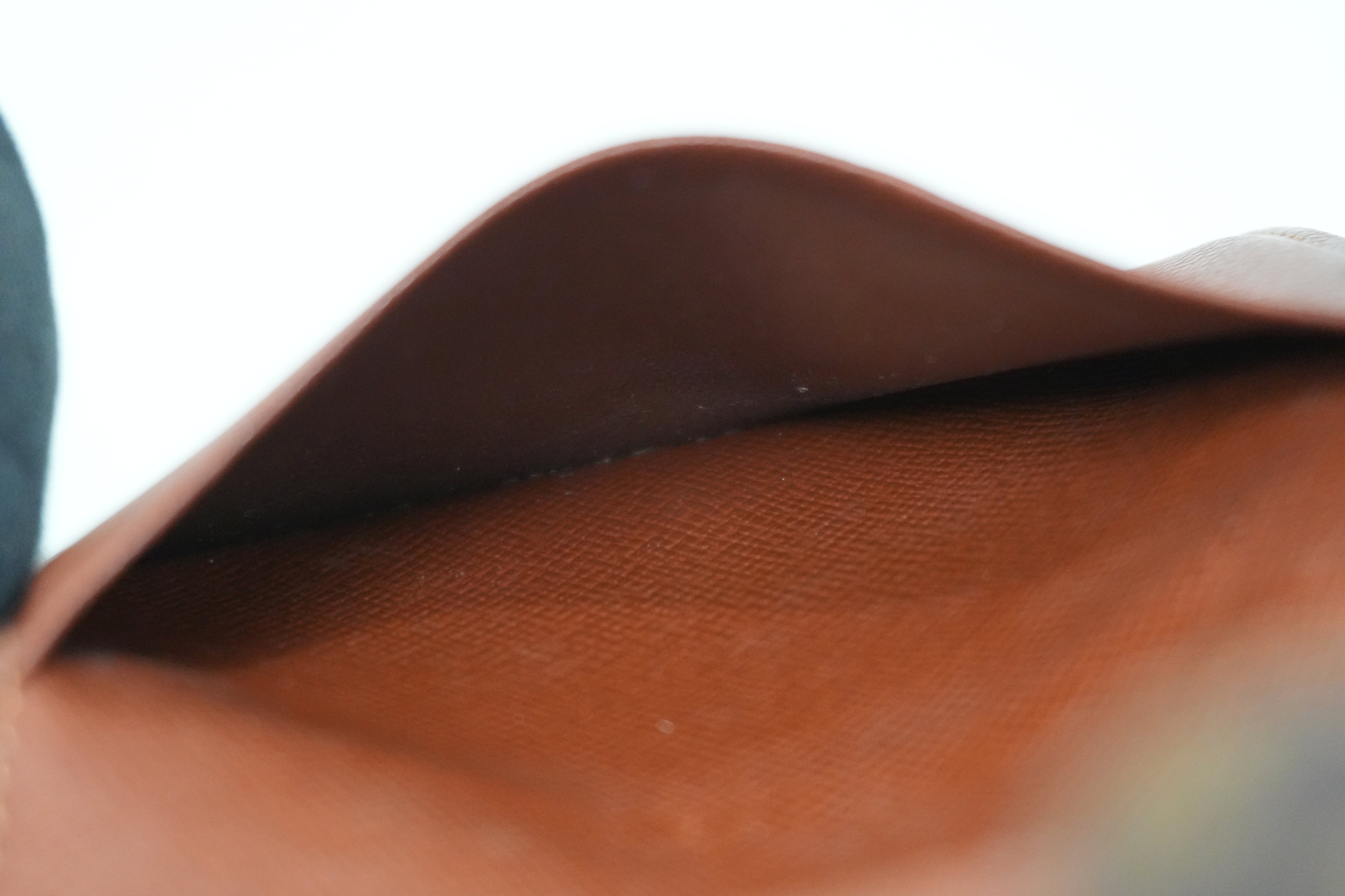 Pre-owned Louis Vuitton Monogram Agenda Card Cover