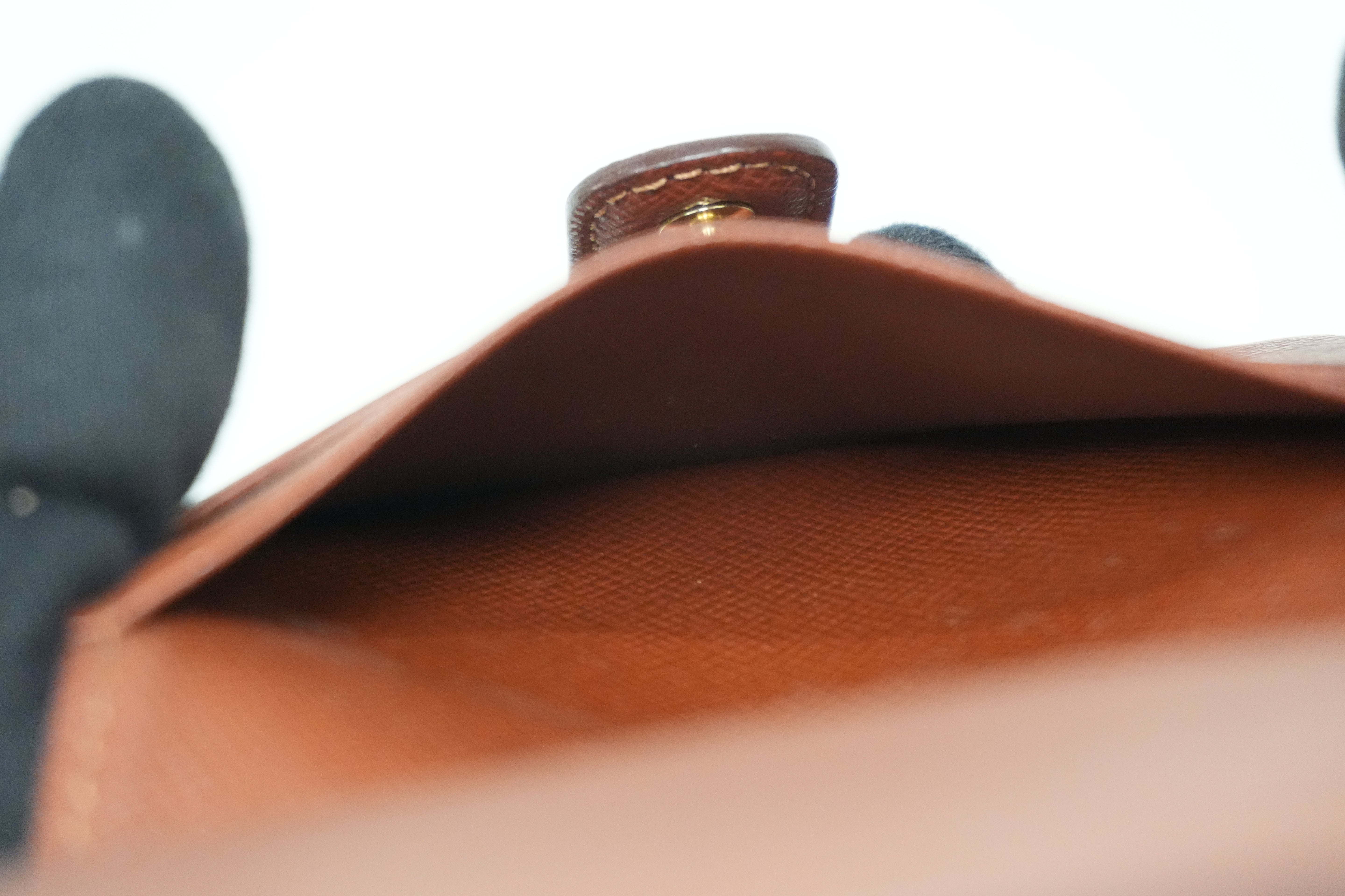 Pre-owned Louis Vuitton Monogram Agenda Card Cover