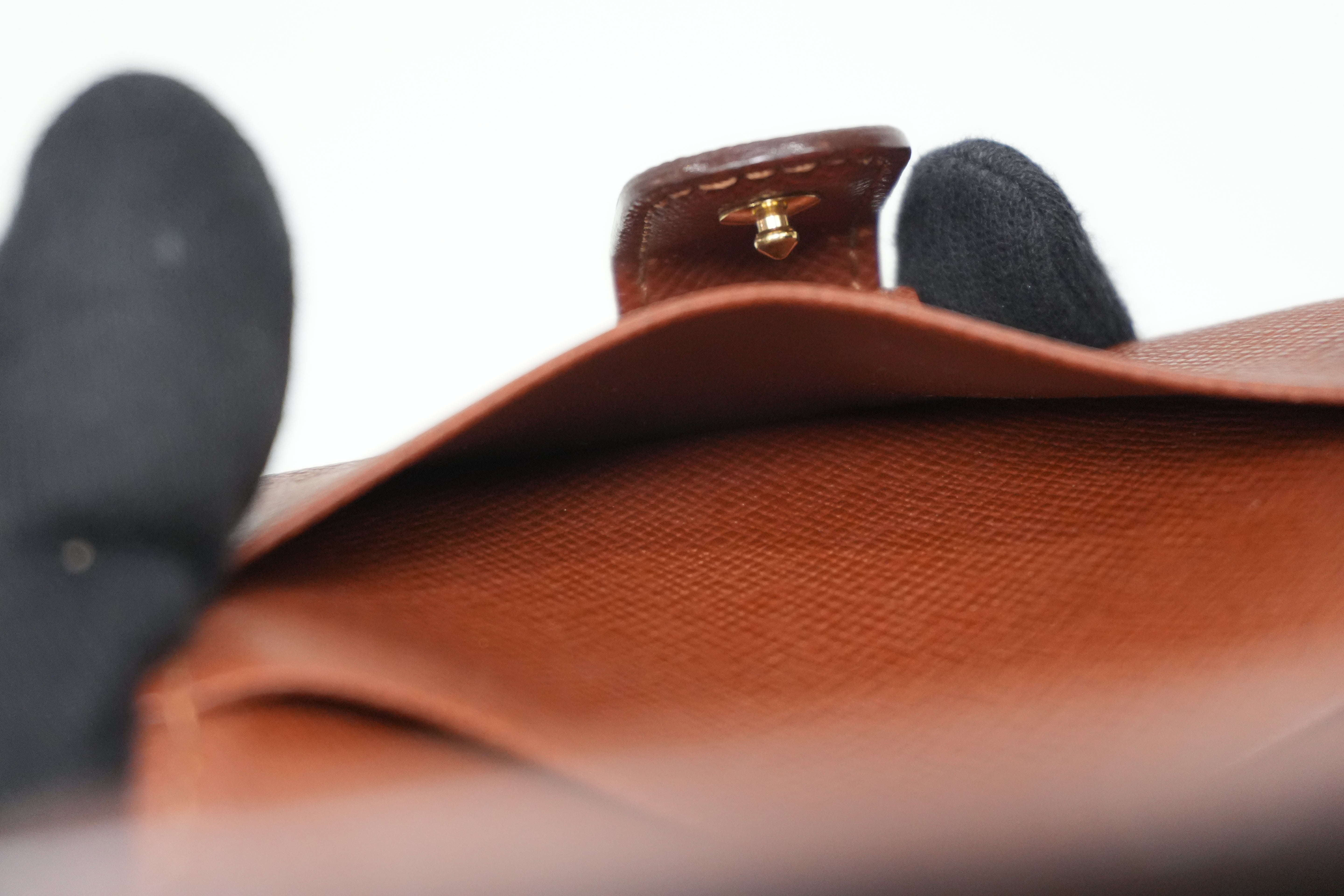 Pre-owned Louis Vuitton Monogram Agenda Card Cover