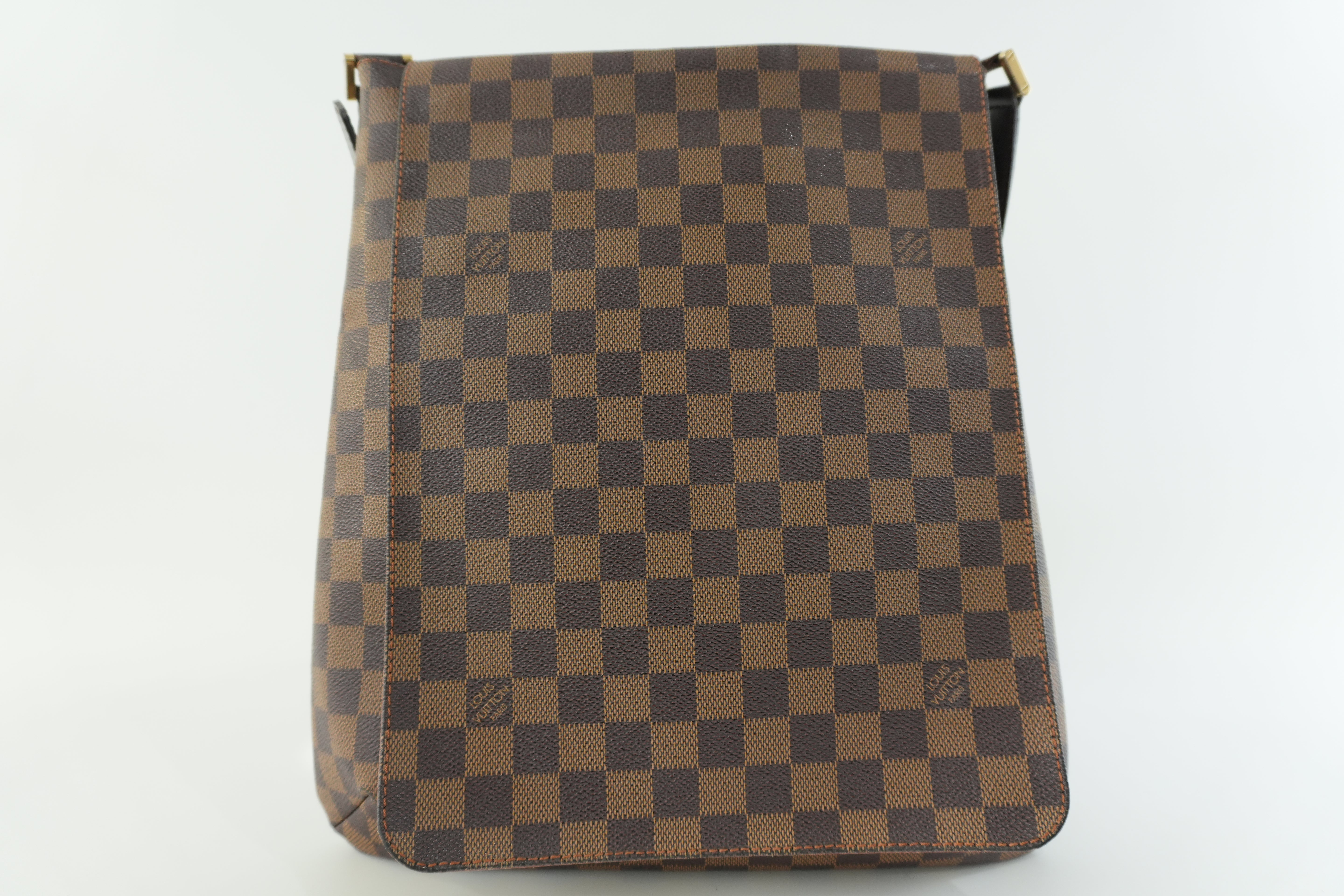 Louis Vuitton Damier Ebene Musette Shoulder Bag Used