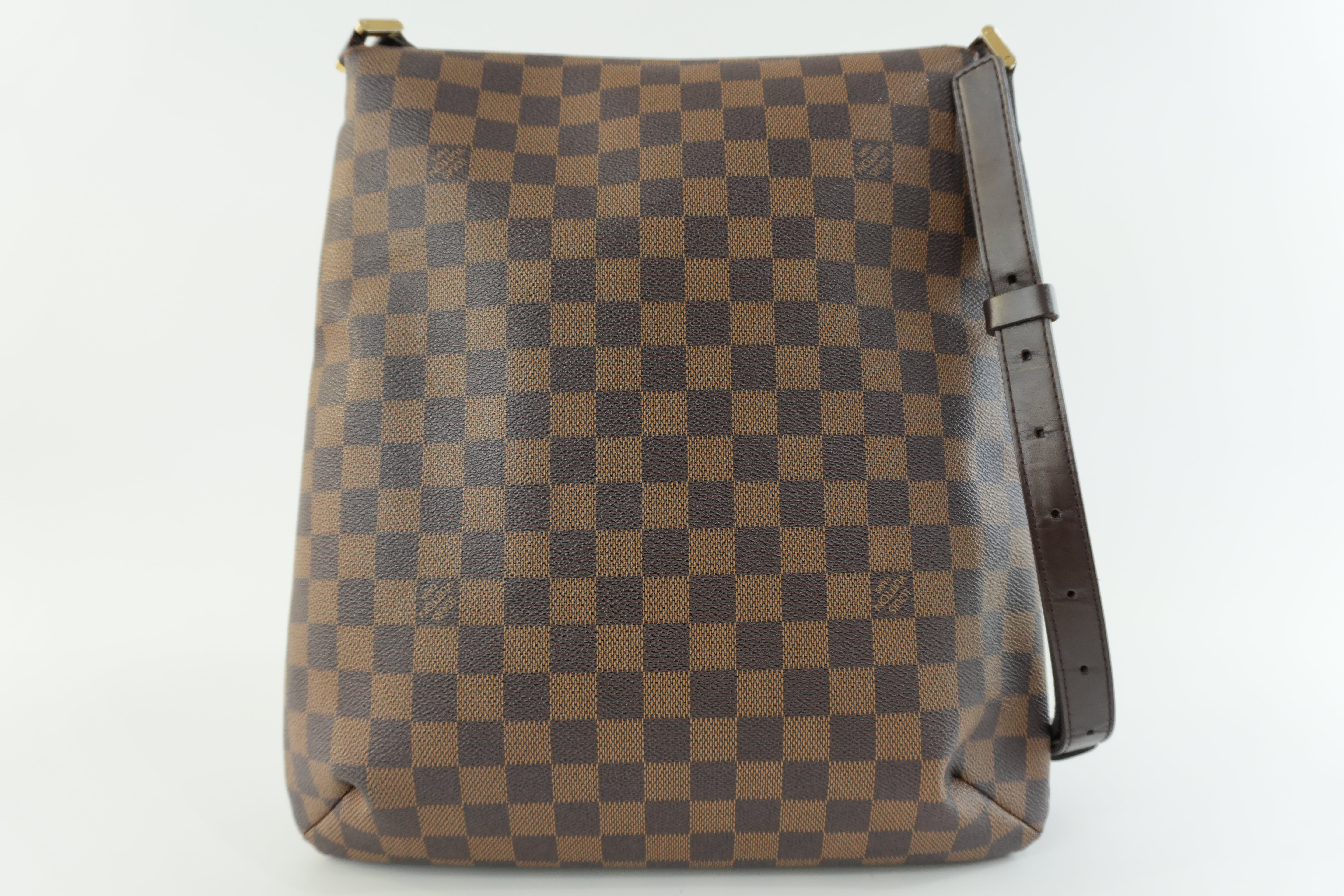 Louis Vuitton Damier Ebene Musette Shoulder Bag Used