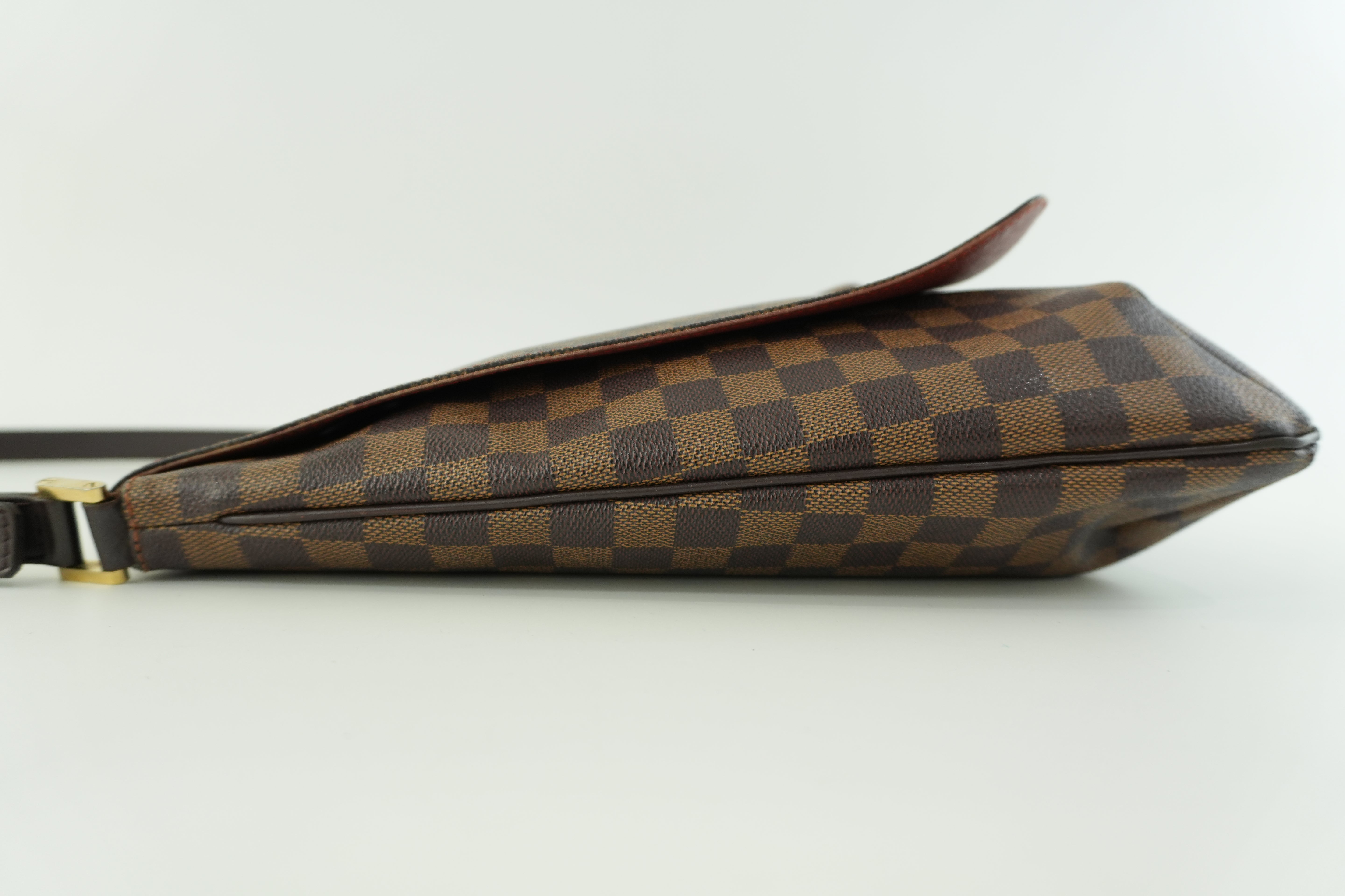 Louis Vuitton Damier Ebene Musette Shoulder Bag Used