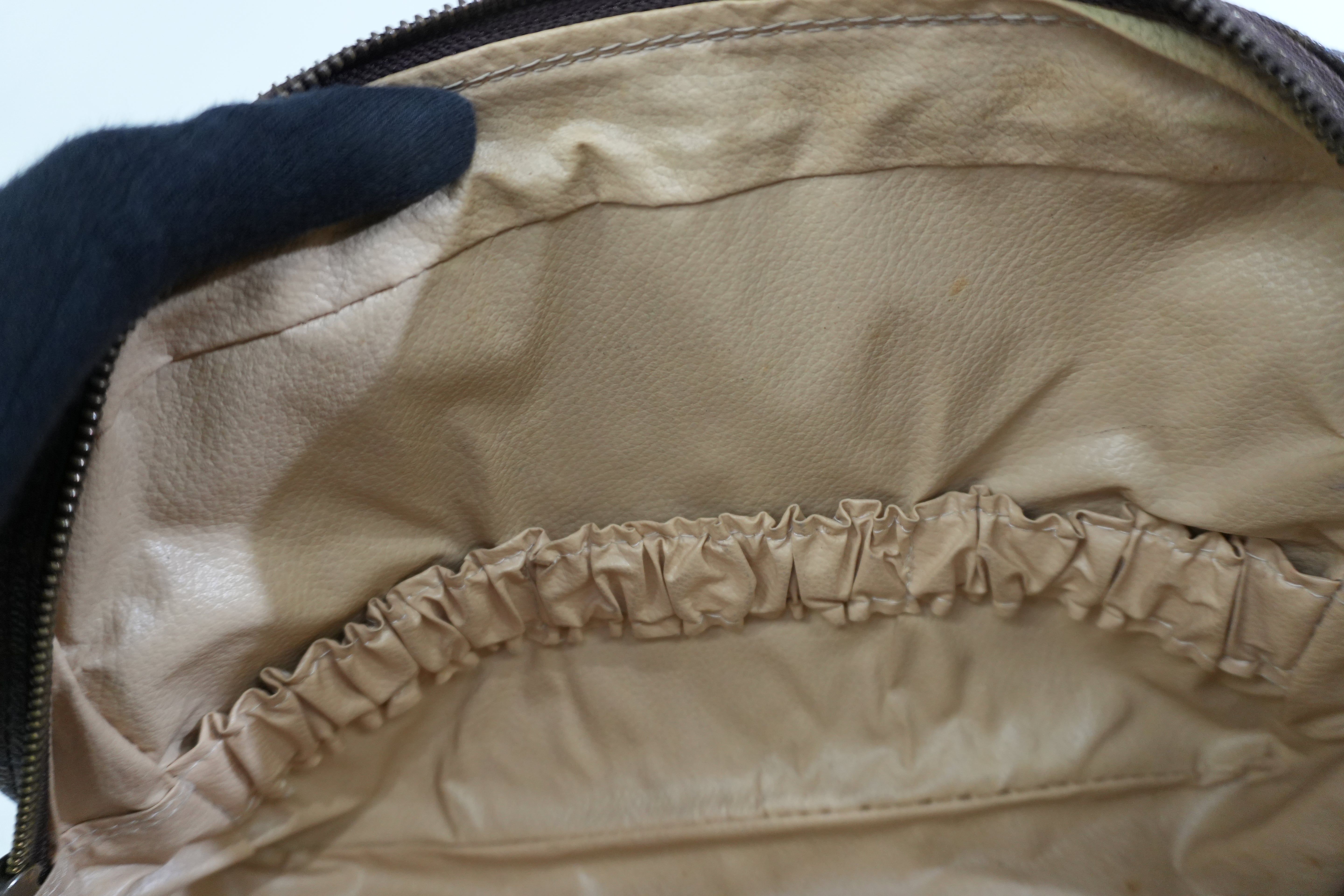 Pre-owned Louis Vuitton Monogram Trousse 28 Pouch