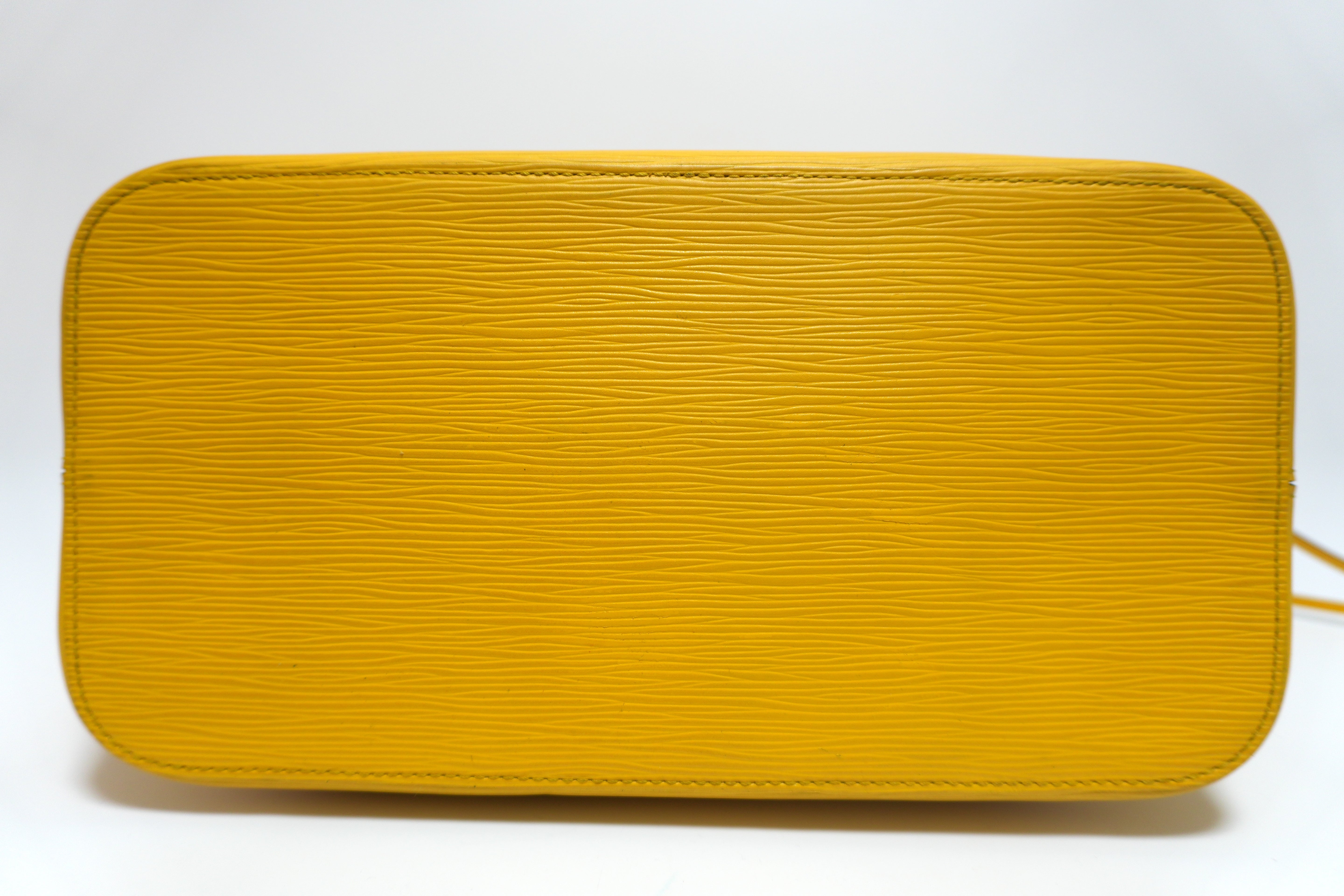 Louis Vuitton Epin Neverfull MM Shoulder Tote Bag Yellow Used