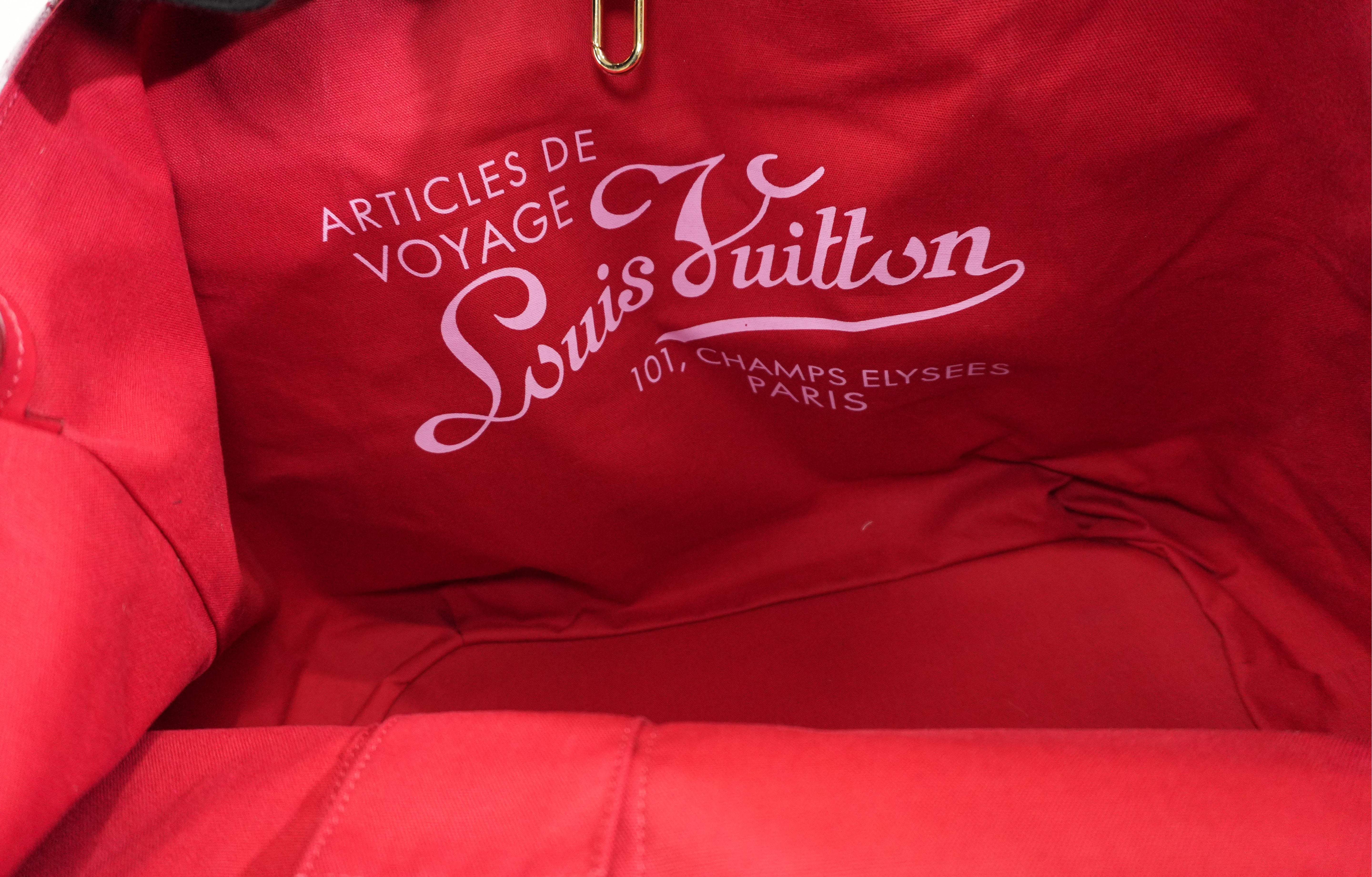 Pre-owned Louis Vuitton Cabas Ipanema GM Tote Bag Pink