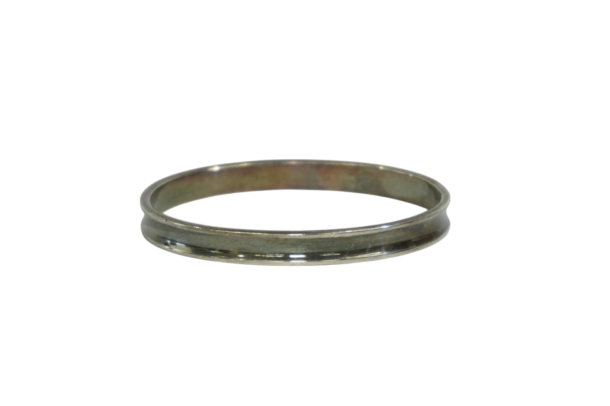 Pre-owned Tiffany & CO. Silver Bangle
