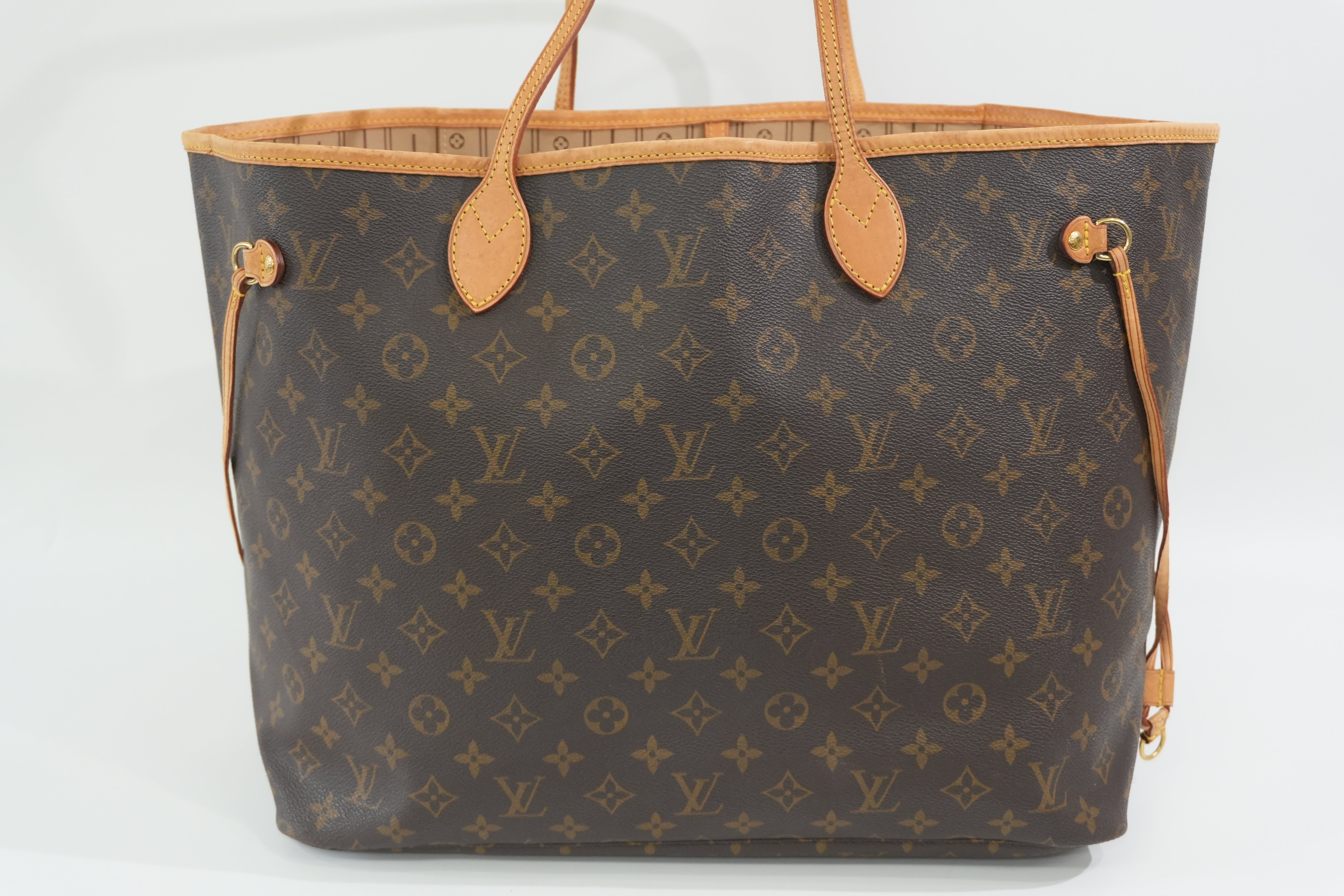 Pre-owned Louis Vuitton Monogram Neverfull GM Tote Bag