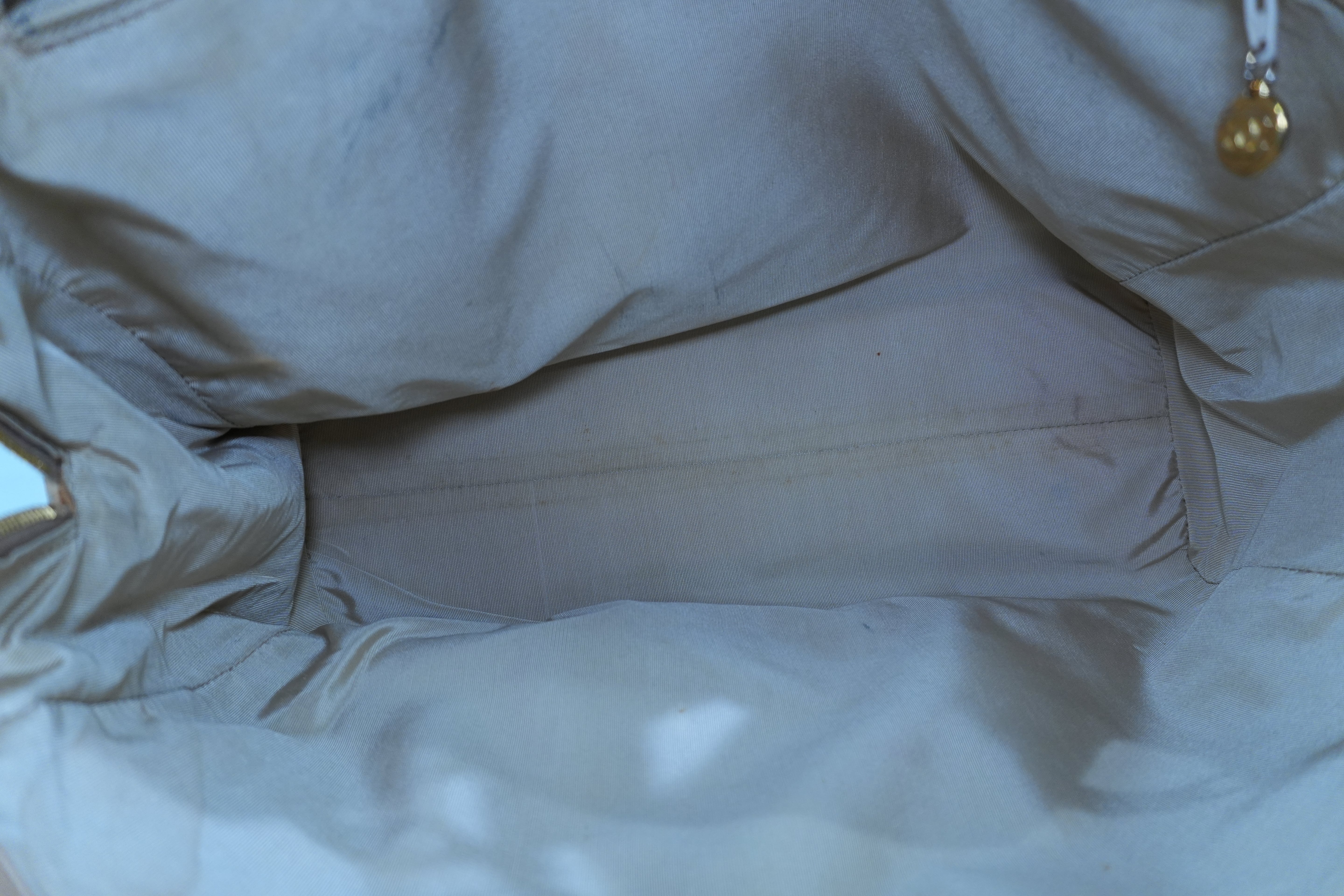 Pre-loved Chanel Caviar Skin Matelasse Coco Mark Tote Bag Beige