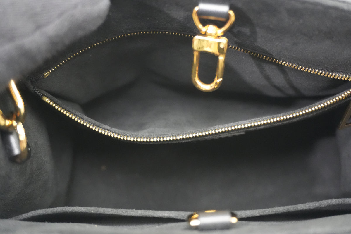 Pre-Owned Louis Vuitton Two Way Empriente On The Go BB Tote Bag Black PM