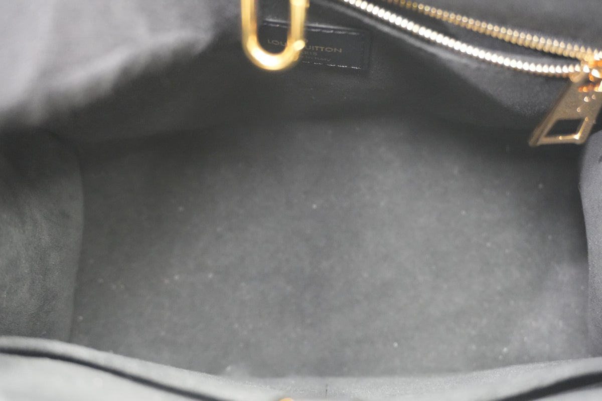 Pre-Owned Louis Vuitton Two Way Empriente On The Go BB Tote Bag Black PM