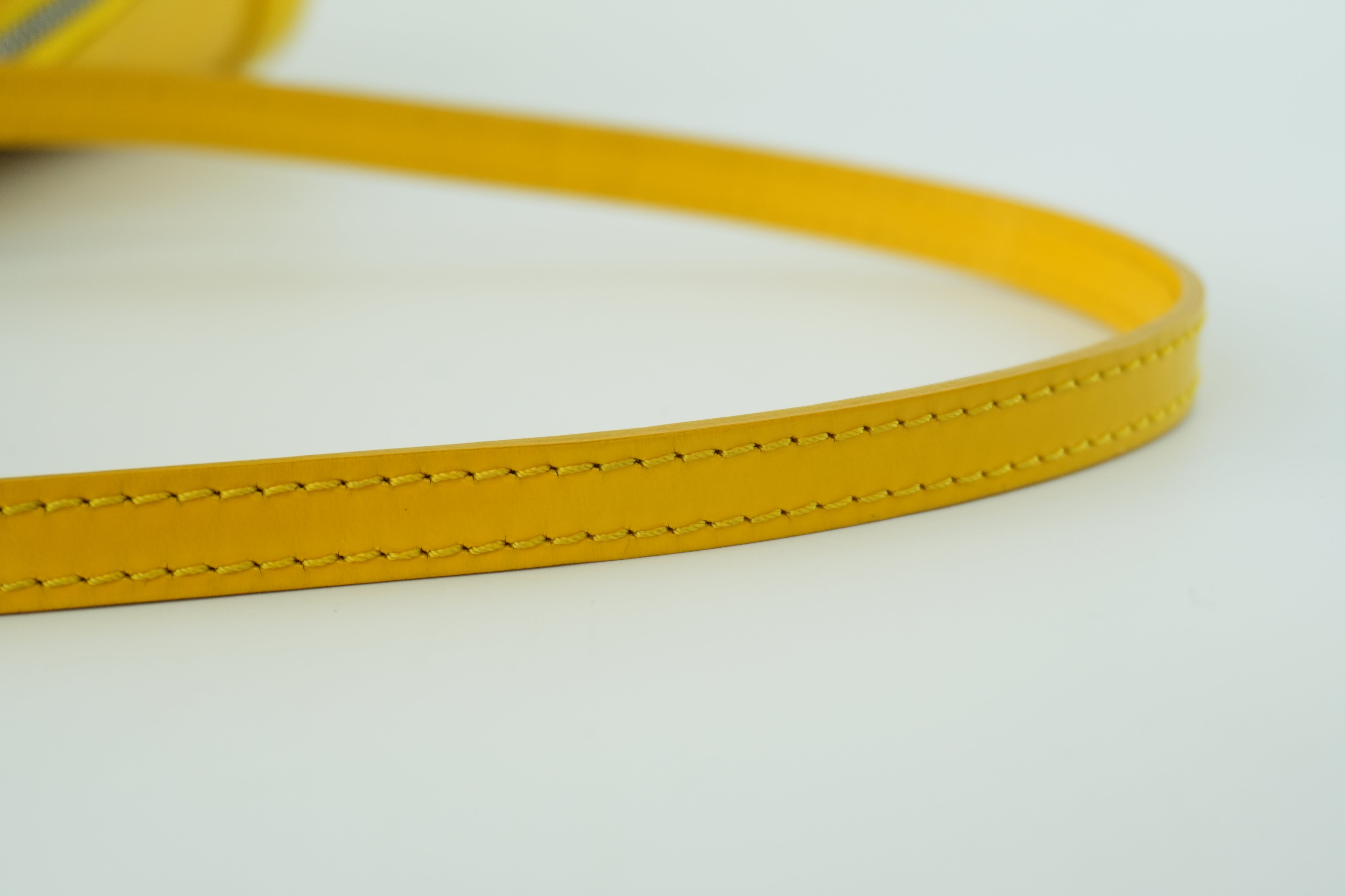 Louis Vuitton Alma Handbag BB Yellow Used